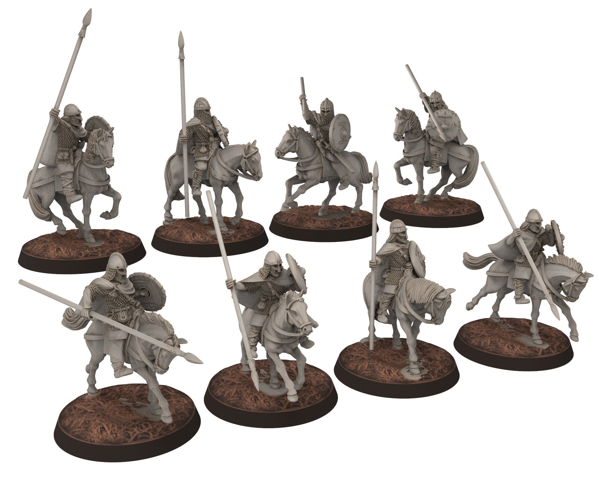 Wildmen - Wildmen Full Army bundle, Dun warriors warband, Middle rings miniatures for wargame D&D, Lotr... Medbury miniatures