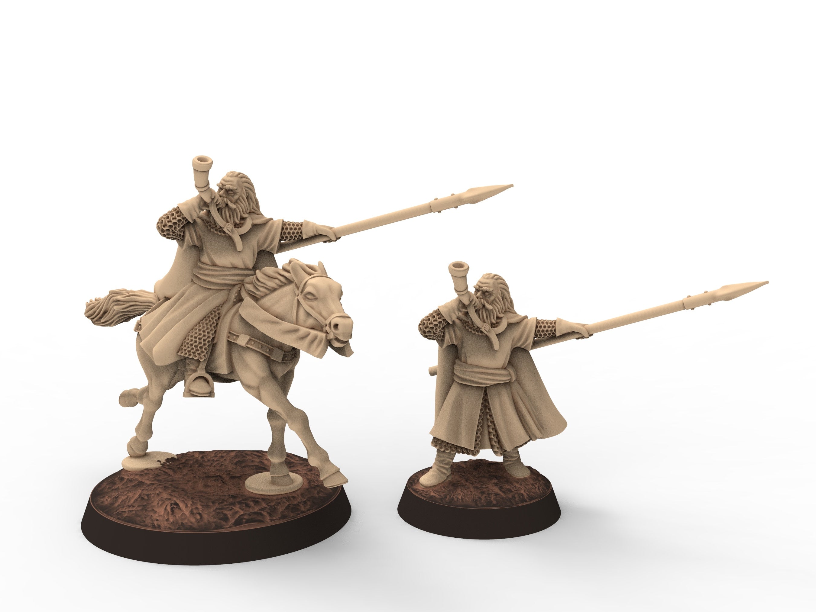 Medieval - Light armor crossbowmen, 11th century, Medieval soldiers, 28mm Historical Wargame, Saga... Medbury miniatures
