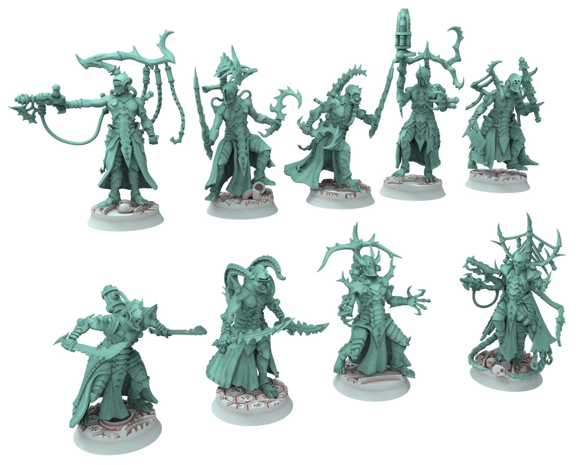 Dark City - Prime Painmaker Lord, Prime Leader of The Obsessed Tortured warriors, Sadistic soldiers Dark eldar drow