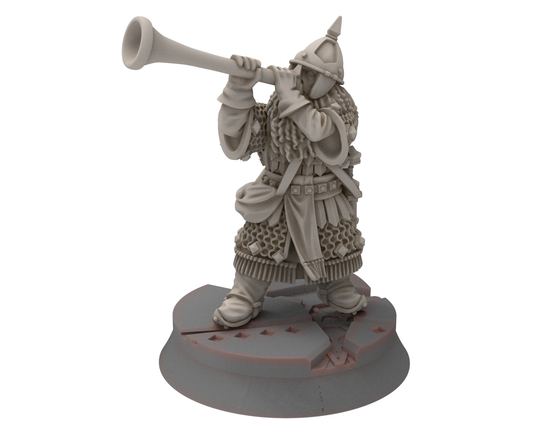 Dwarves - Captain with Spear, Gur-Adar Commanders, Dwarves warrior captains, The Dwarfs of The Mountains, for Lotr, Medbury miniatures