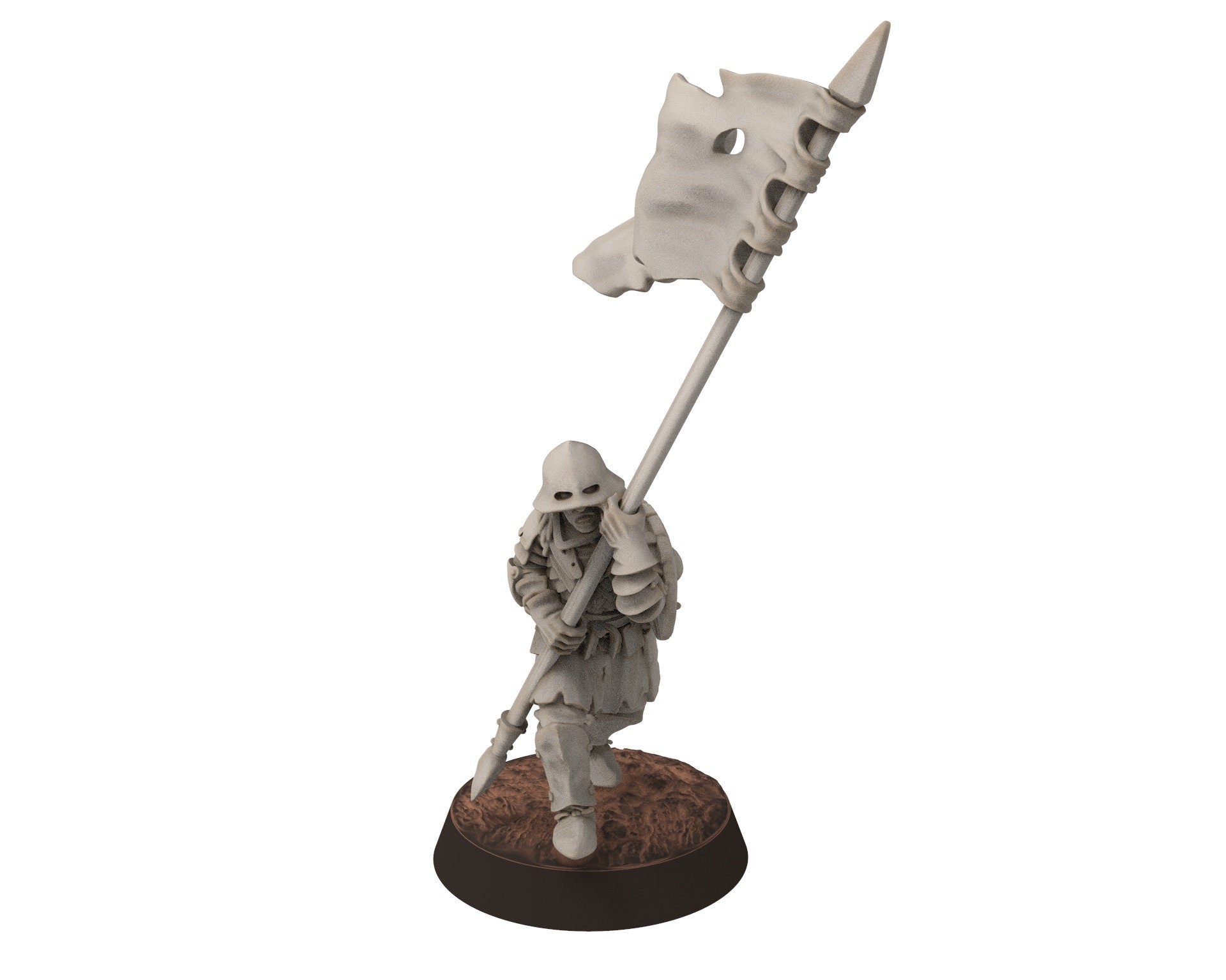 Orc horde - Orc with pikes, long spears, Orc warriors warband, Middle rings miniatures pour wargame D&D, Lotr... Medbury miniatures