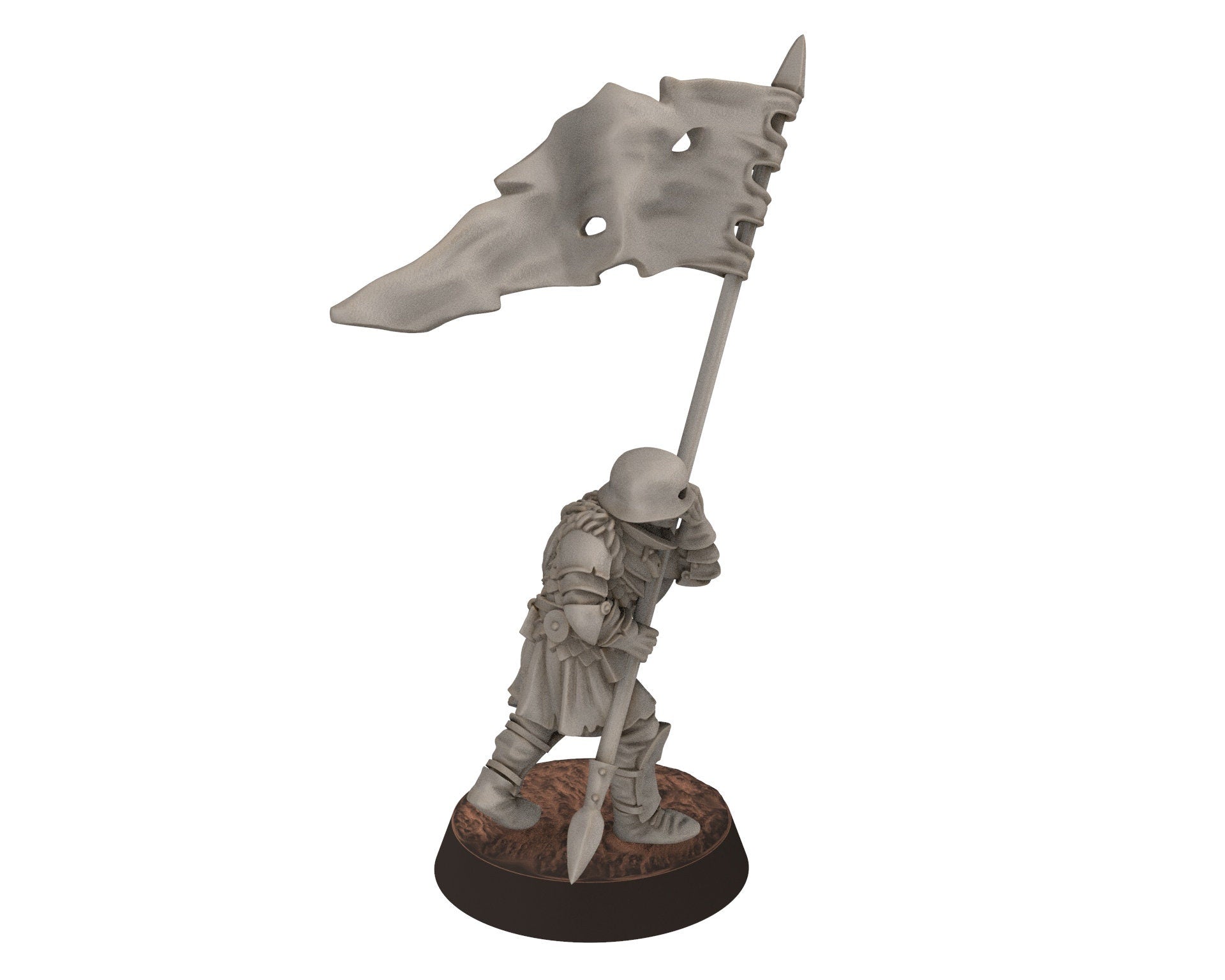 Orc horde - Orc with pikes, long spears, Orc warriors warband, Middle rings miniatures pour wargame D&D, Lotr... Medbury miniatures