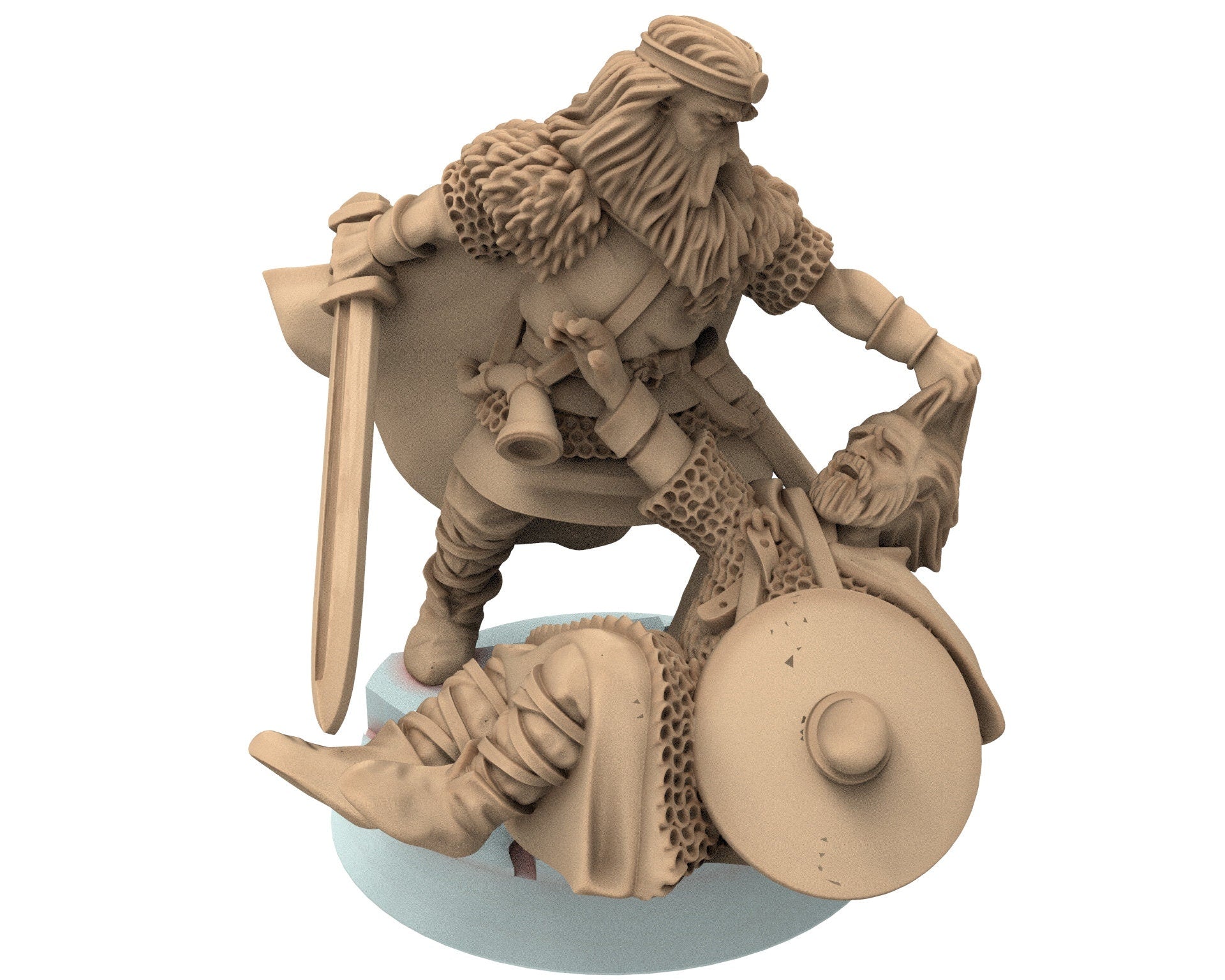 Vendel Era - Iconic Heros, Epic Warriors of the sagas, 7 century, miniatures 28mm, Infantry for wargame Historical Saga... Medbury miniature