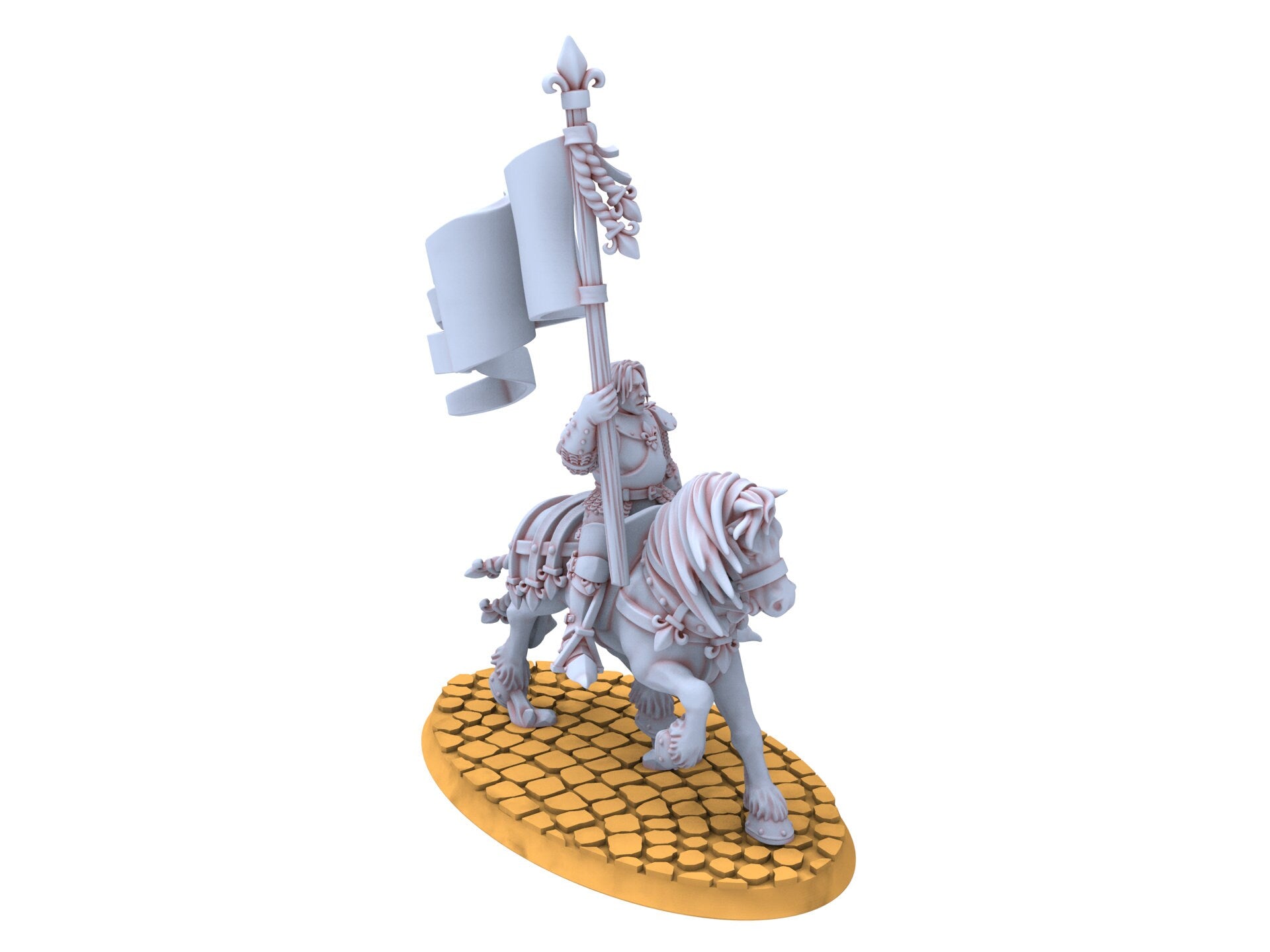 Arthurian Knights - Baroness of Gallia, for Oldhammer, king of wars, 9th age