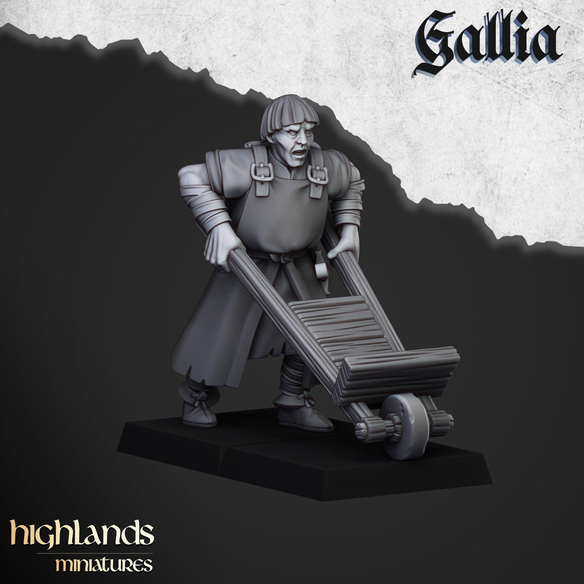 Arthurian Knights - Gallia Trebuchet, for Oldhammer, king of war, 9th age