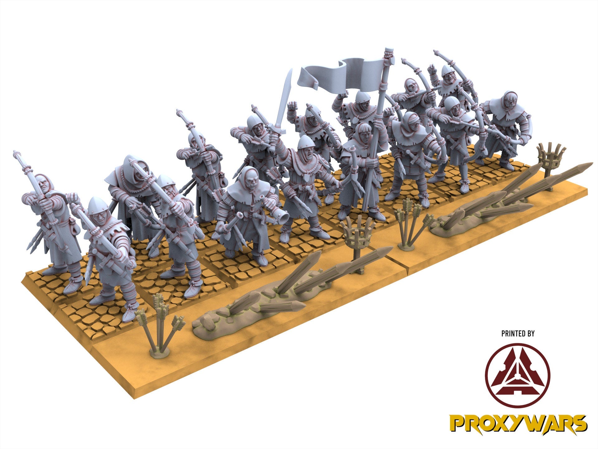 Arthurian Knights - Gallia Bundle V2, for Oldhammer, king of wars, 9th age