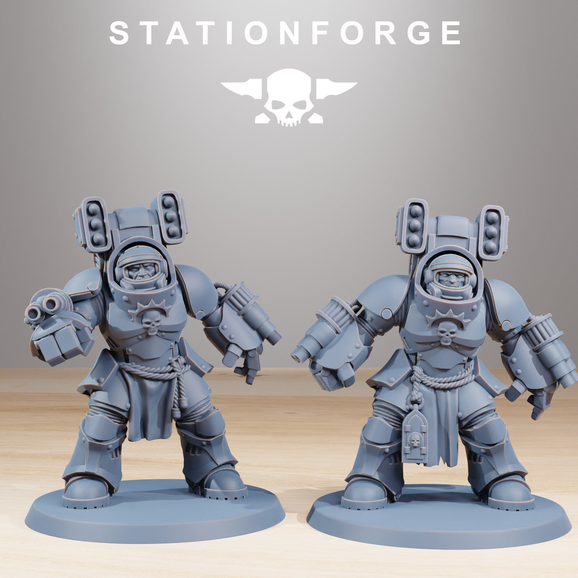 Socratis - Support Vanguard, mechanized infantry, post apocalyptic empire, usable for tabletop wargame.