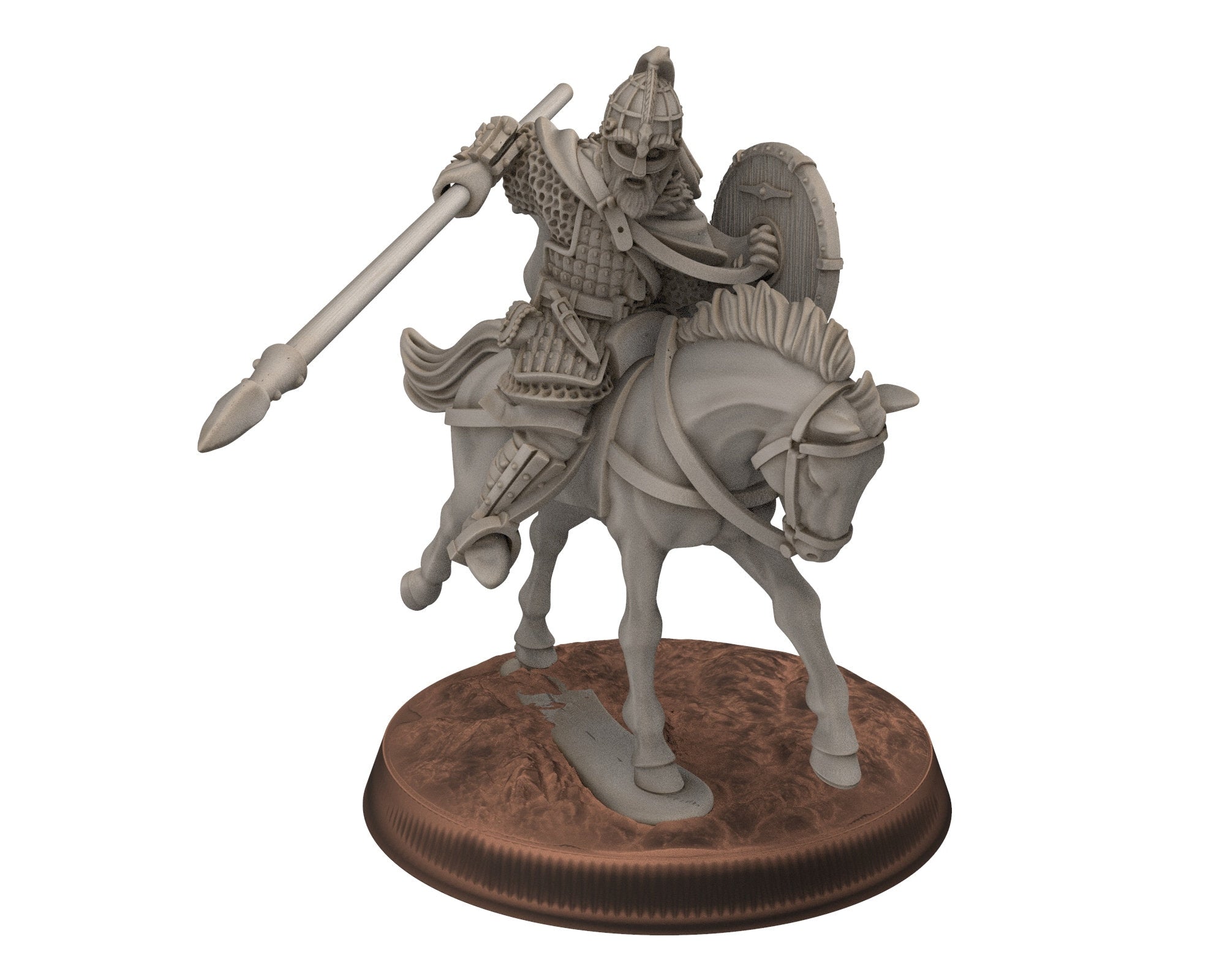 Vendel Era - Jutish Hearthguard Dark Age, Germanic Tribe Warband, 7 century, miniatures 28mm for wargame Historical... Medbury miniature