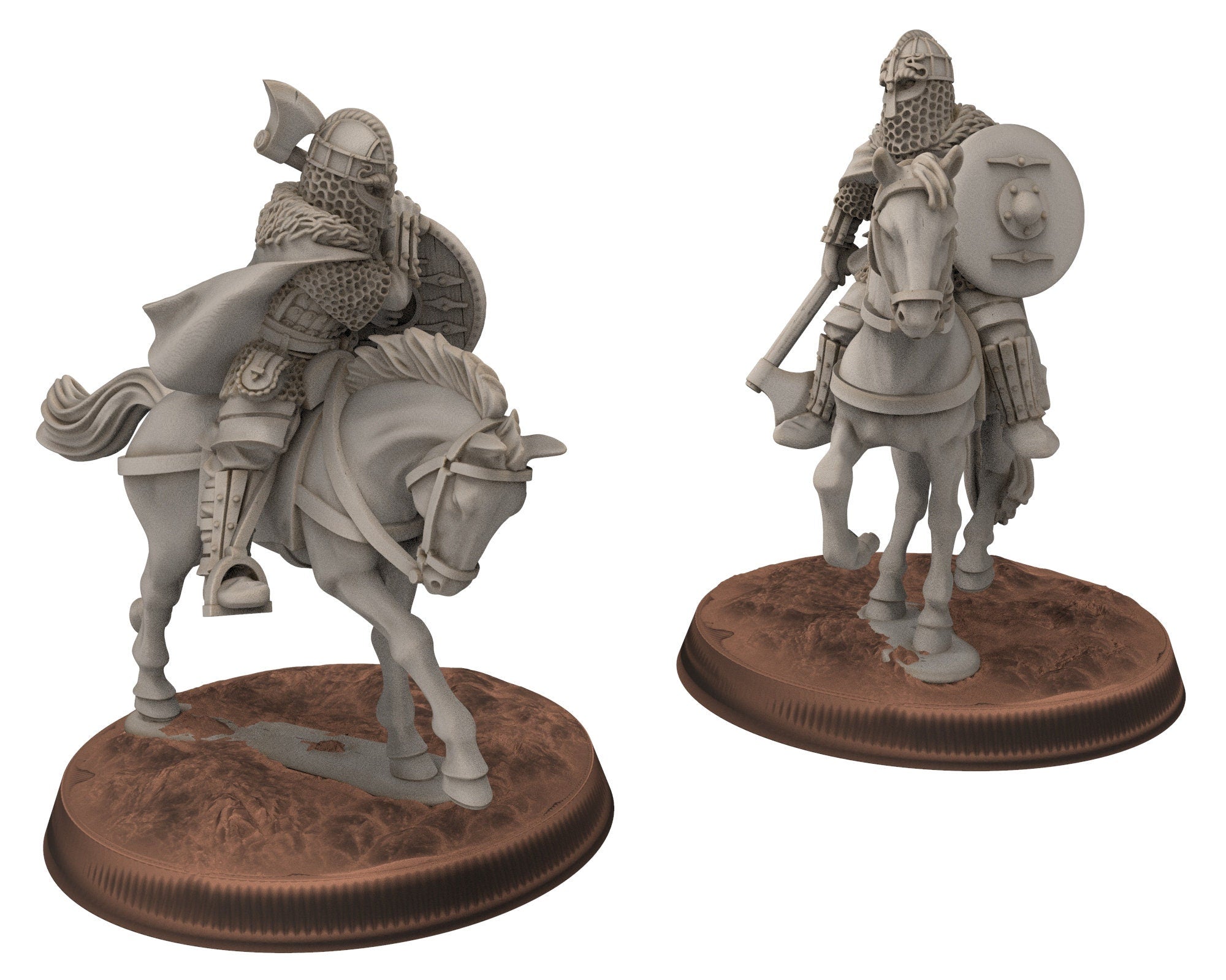Vendel Era - Horsa Hero, Germanic Tribe Warband, 7 century, miniatures 28mm for wargame Historical... Medbury miniature