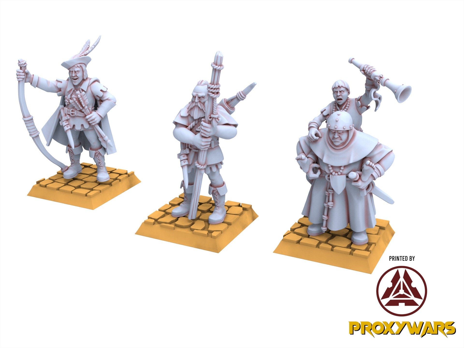 Arthurian Knights - Gallia Bundle V4, for Oldhammer, king of wars, 9th age Highlands Miniatures