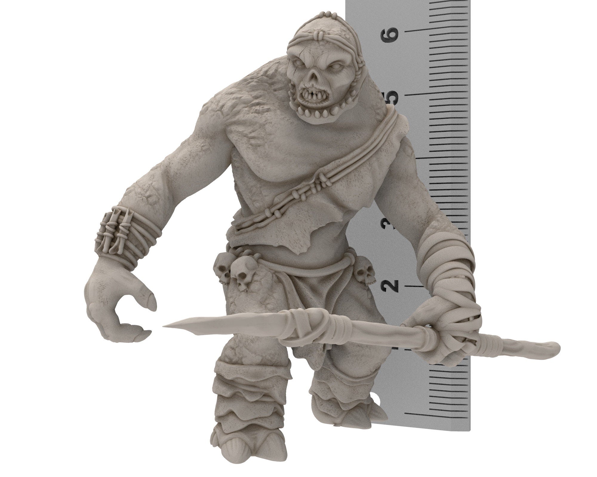 Goblin cave - Savage cave troll warriors