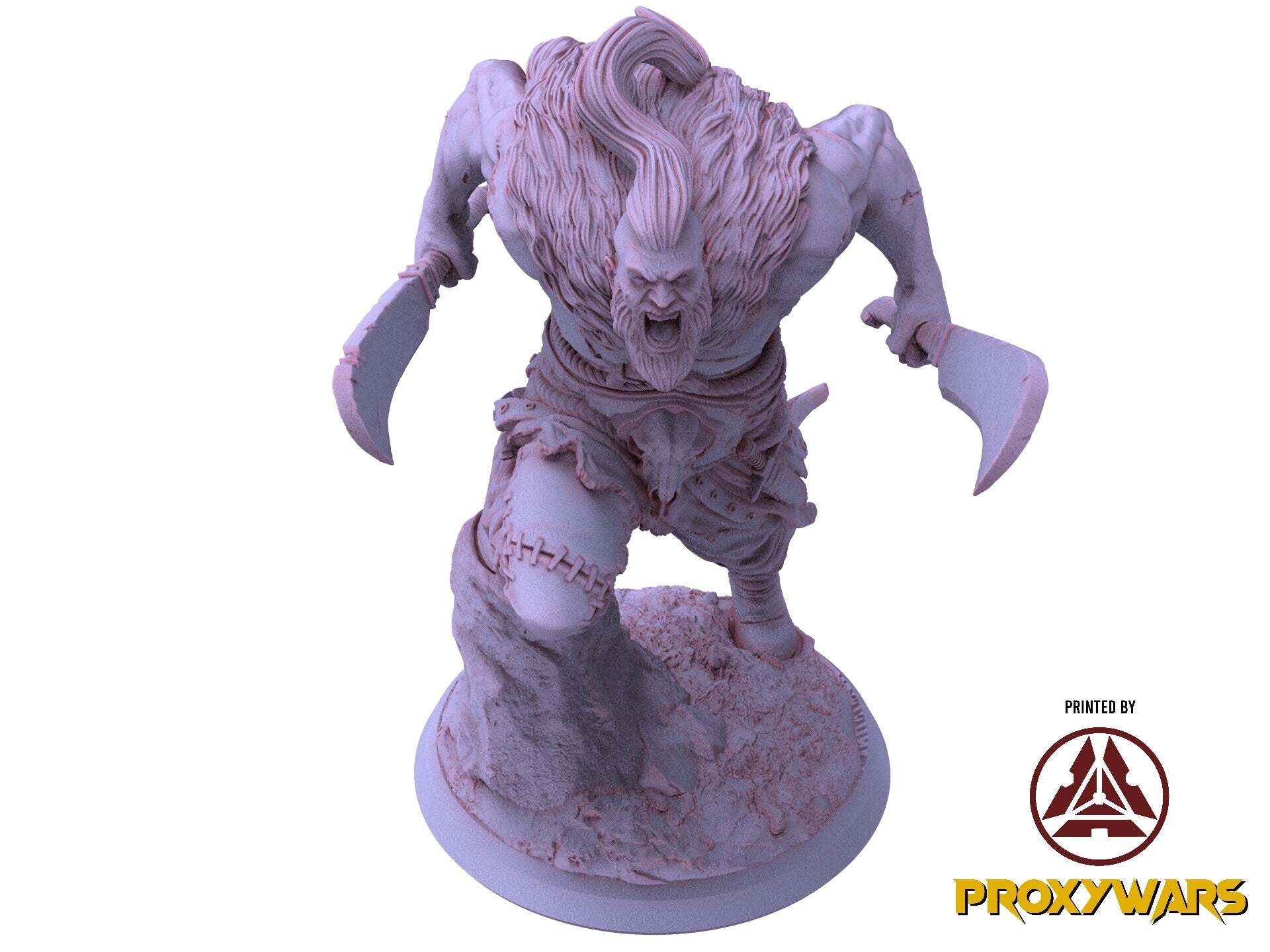 Rage Unbound - Enemy - Blazing Behemoth 75mm, The Nightfall Cult, Ennemy, Flesh of Gods, for Wargames, Dungeons & Dragons TTRPG