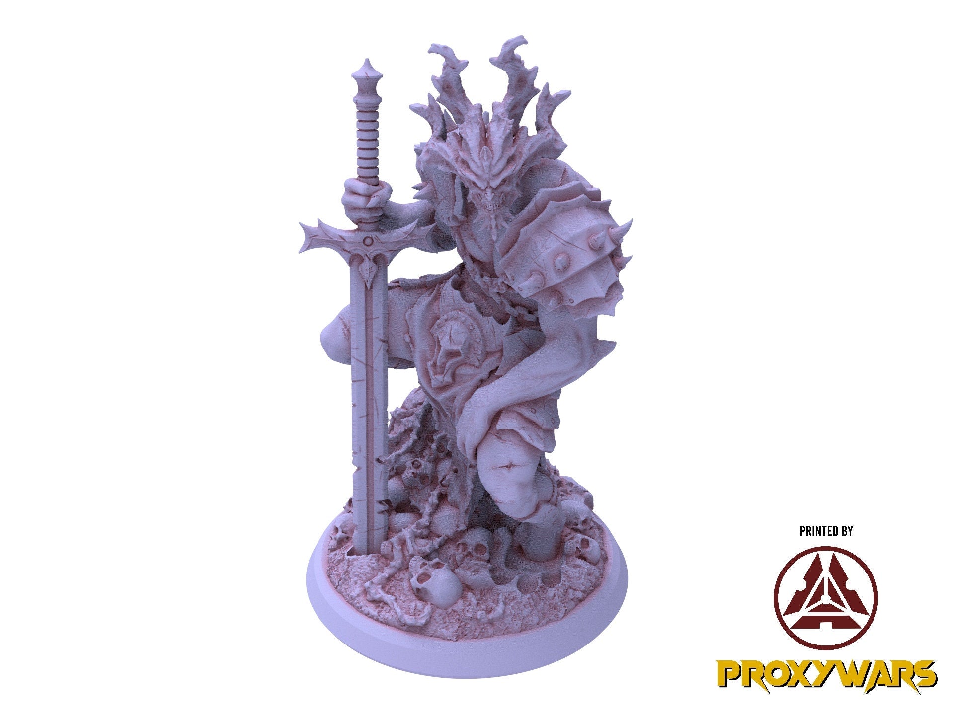Rage Unbound - Enemy - Krek, The Crimson Cap 75mm, The Nightfall Cult, Ennemy, Flesh of Gods, for Wargames, Dungeons & Dragons TTRPG