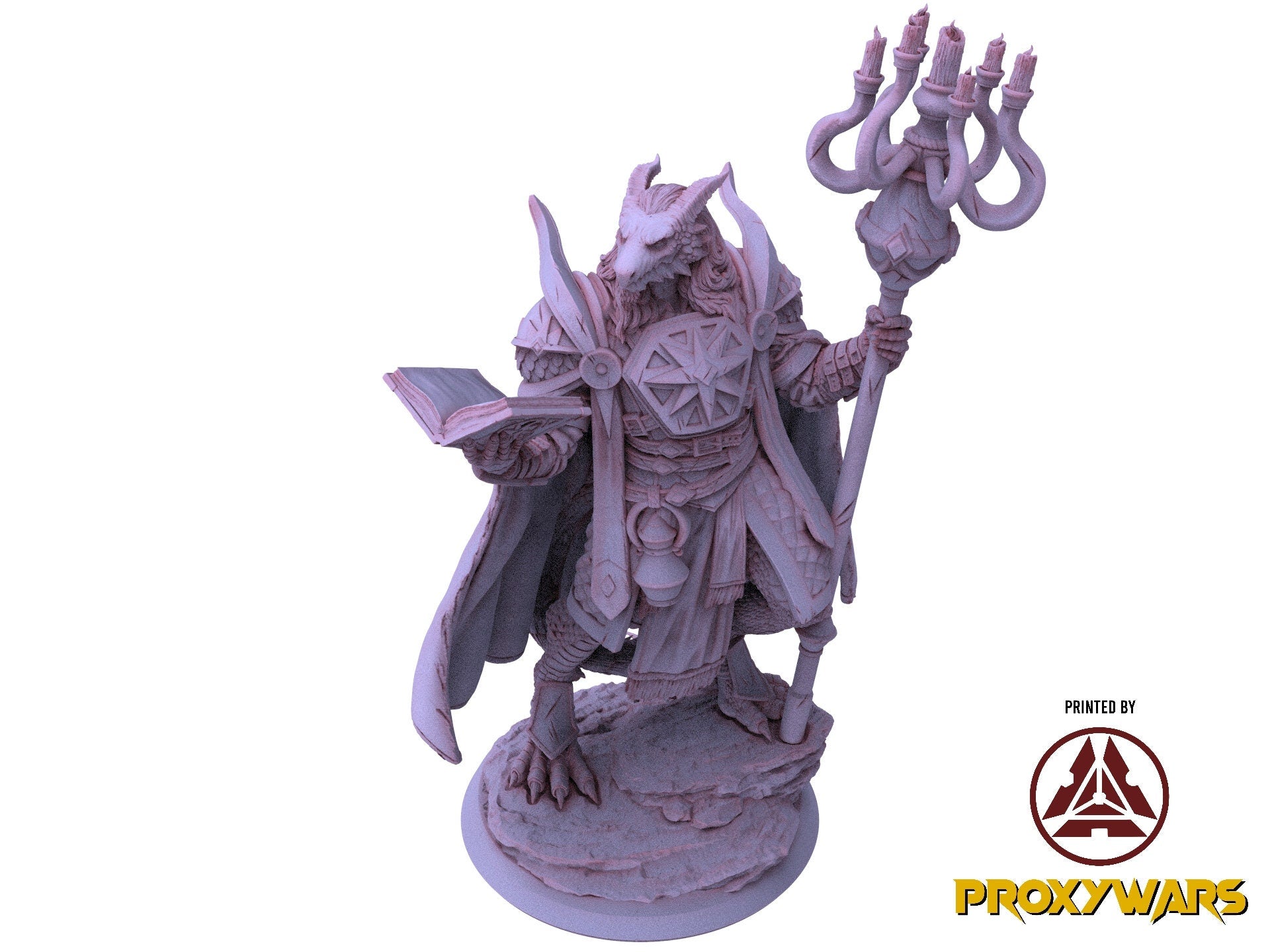 Rage Unbound - Enemy - Krek, The Crimson Cap 75mm, The Nightfall Cult, Ennemy, Flesh of Gods, for Wargames, Dungeons & Dragons TTRPG
