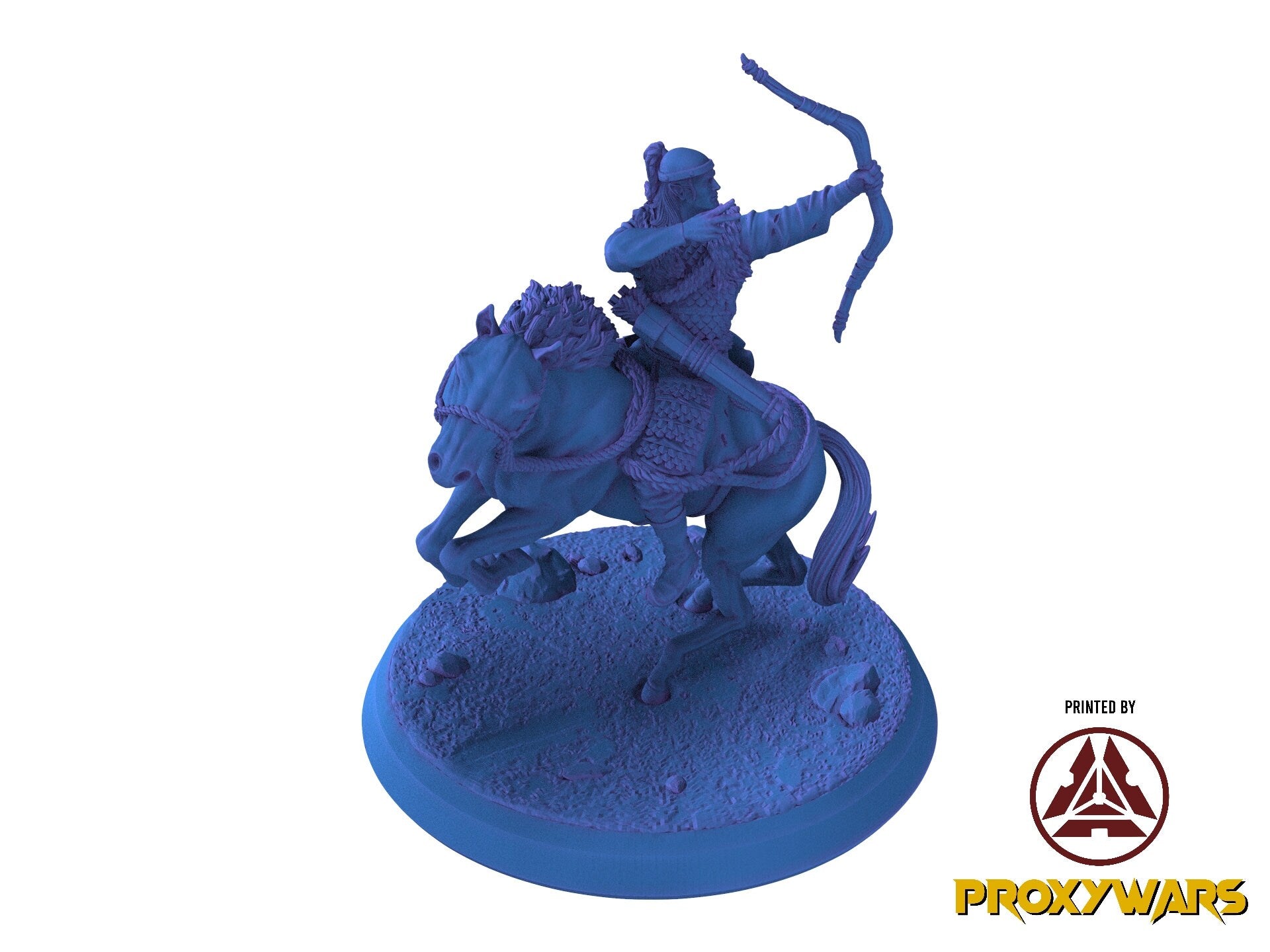 The Elves From The Highlands - Hero - Elf Hunter - Pose 01, protectors of their home, Flesh of Gods, for Wargames, Dungeons & Dragons TTRPG