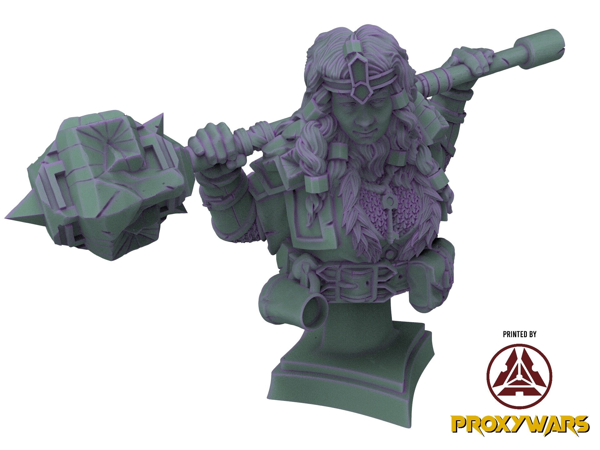 The Underground Experiment - Bust - Flame Demon, unleash horrors, Flesh of Gods, for Wargames, Dungeons & Dragons TTRPG