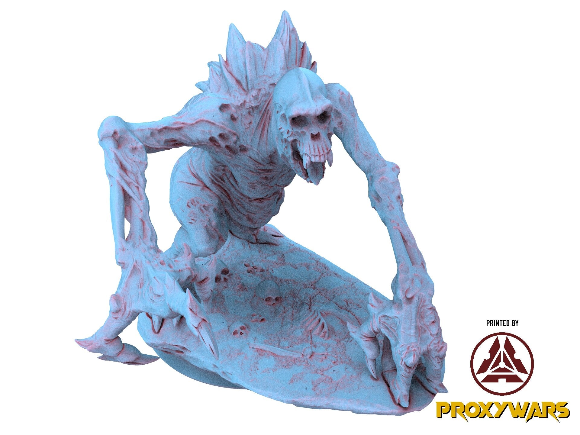 Echoes Of Corruption - Enemy - Corrupted Horse (50 mm), light and darkness, Ennemy, Flesh of Gods, for Wargames, Dungeons & Dragons TTRPG