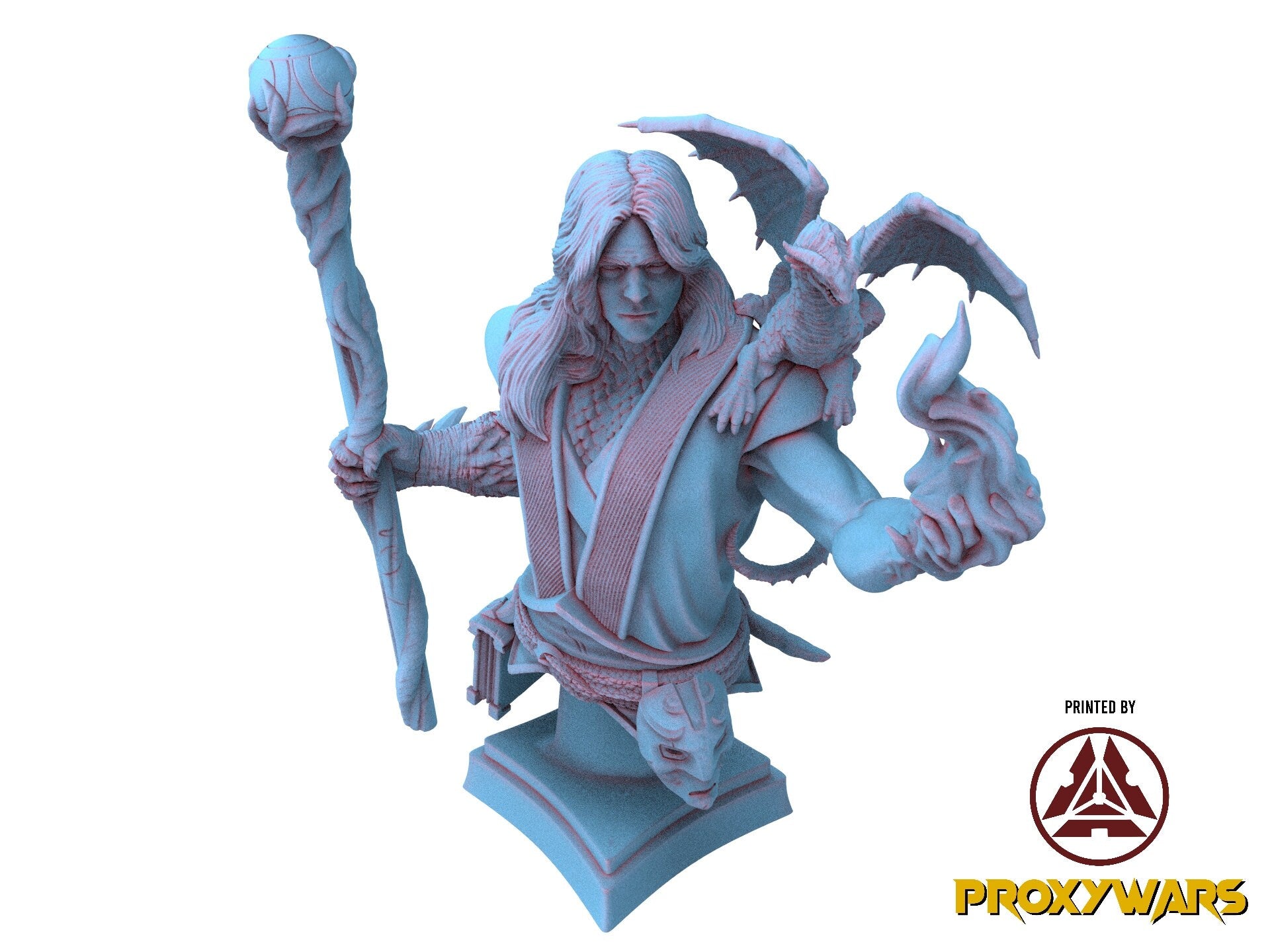 Echoes Of Corruption - Enemy - The Sight Keeper (50 mm), light and darkness, Ennemy, Flesh of Gods, for Wargames, Dungeons & Dragons TTRPG