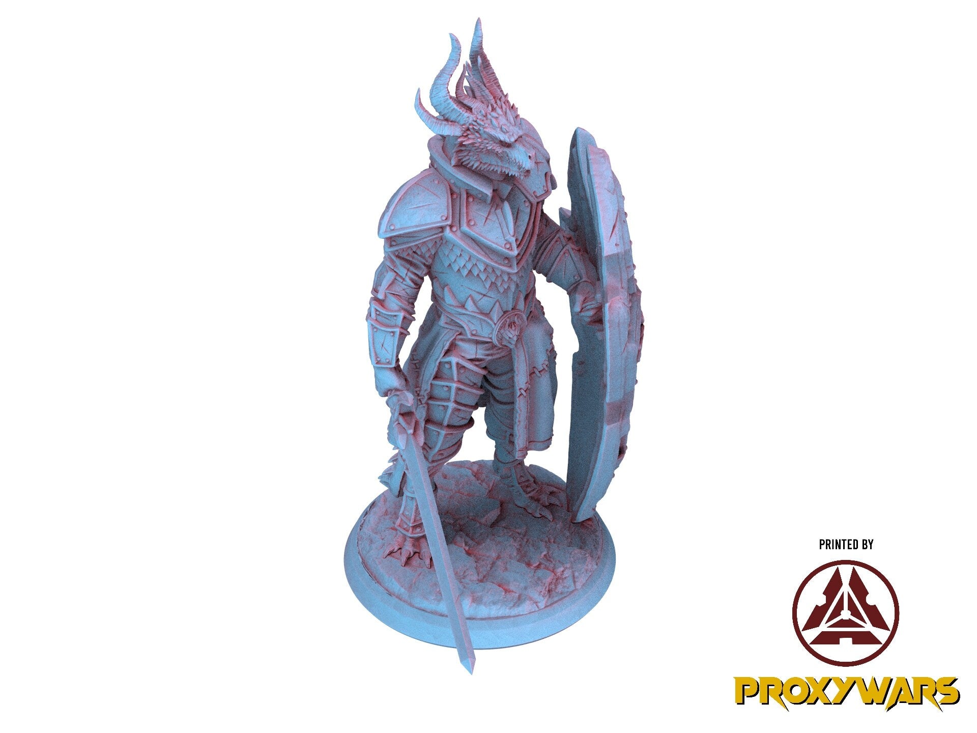 Echoes Of Corruption - Scenery - Demon Statue, light and darkness, Ennemy, Flesh of Gods, for Wargames, Dungeons & Dragons TTRPG