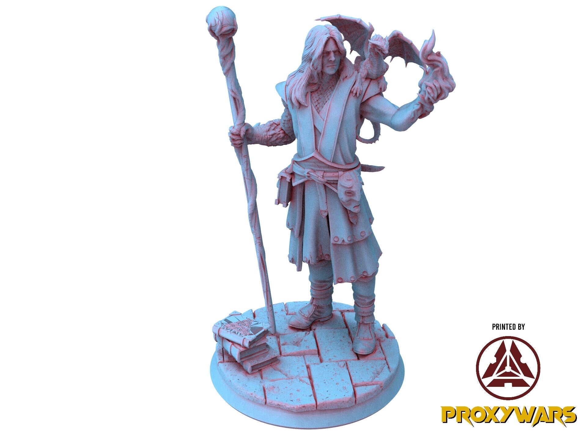 Echoes Of Corruption - Hero - Altair, Dragonborn Paladin, light and darkness, Ennemy, Flesh of Gods, for Wargames, Dungeons & Dragons TTRPG