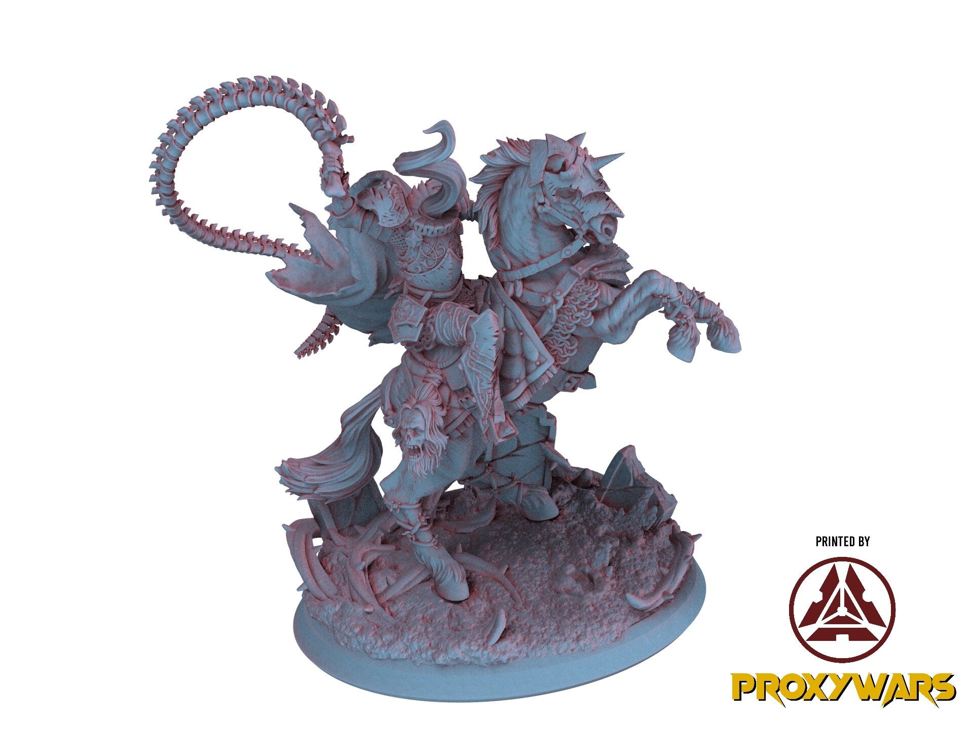 The Court Blood - Witch Vampire (25 mm), creatures of darkness, Ennemy, Flesh of Gods, for Wargames, Dungeons & Dragons TTRPG