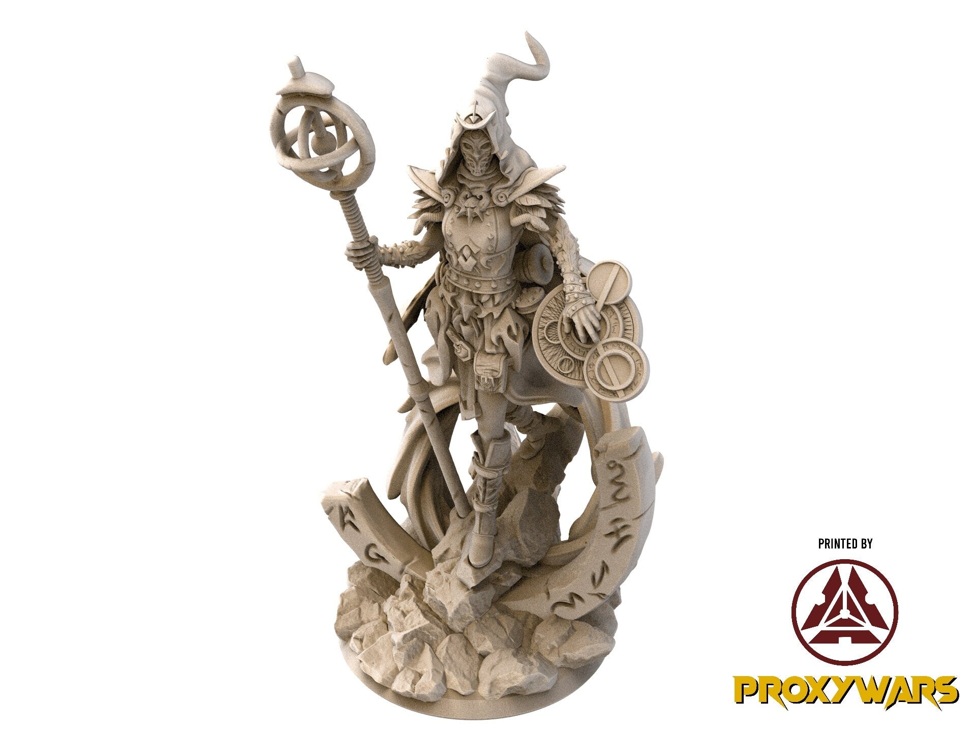 The Time Abyss - Hero - Feluria, Elf Oracle, Light and darkness, Flesh of Gods, for Wargames, Dungeons & Dragons TTRPG