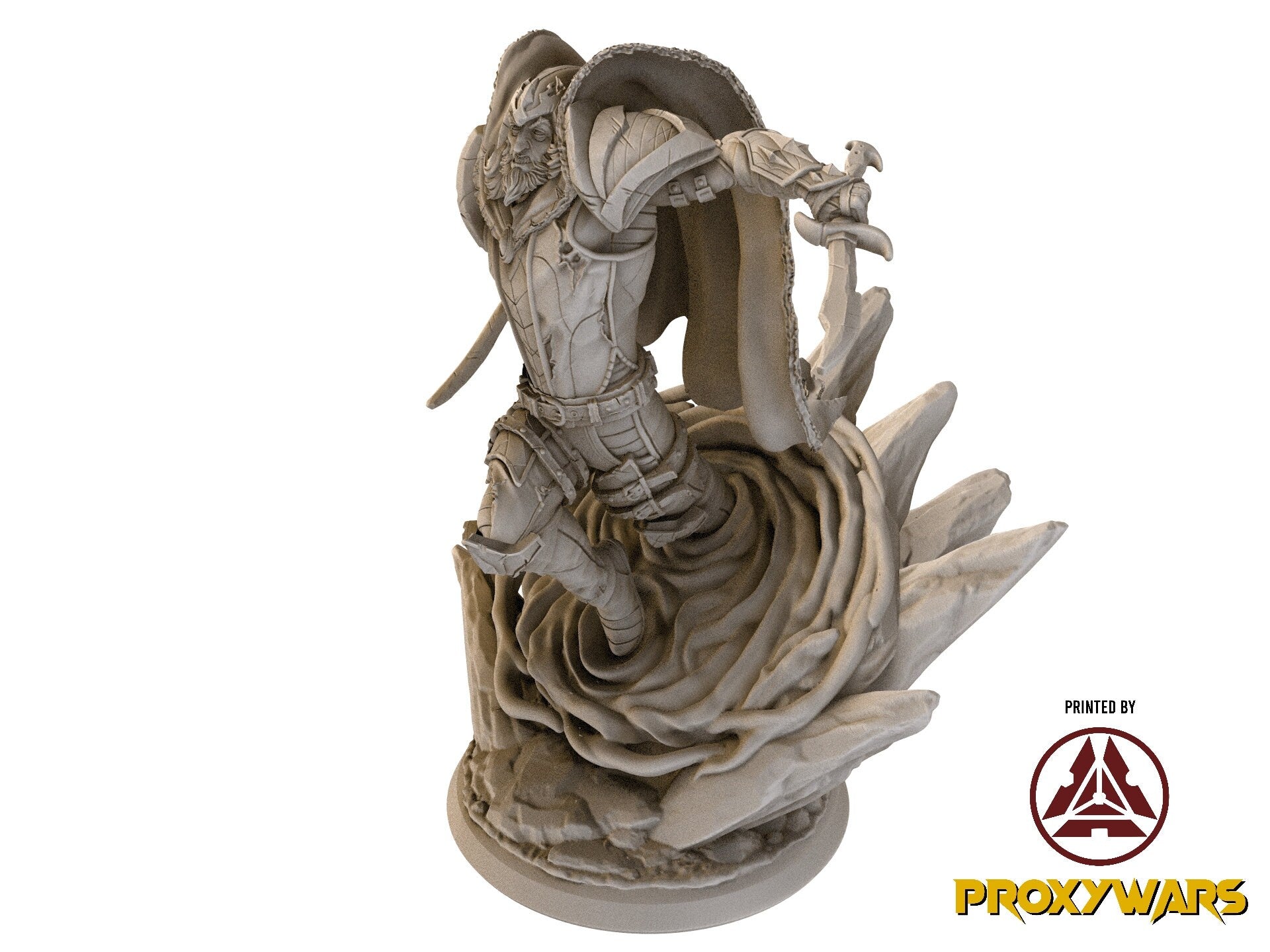 The Time Abyss - Hero - Aluin, Human Psion (25 mm), Light and darkness, Flesh of Gods, for Wargames, Dungeons & Dragons TTRPG