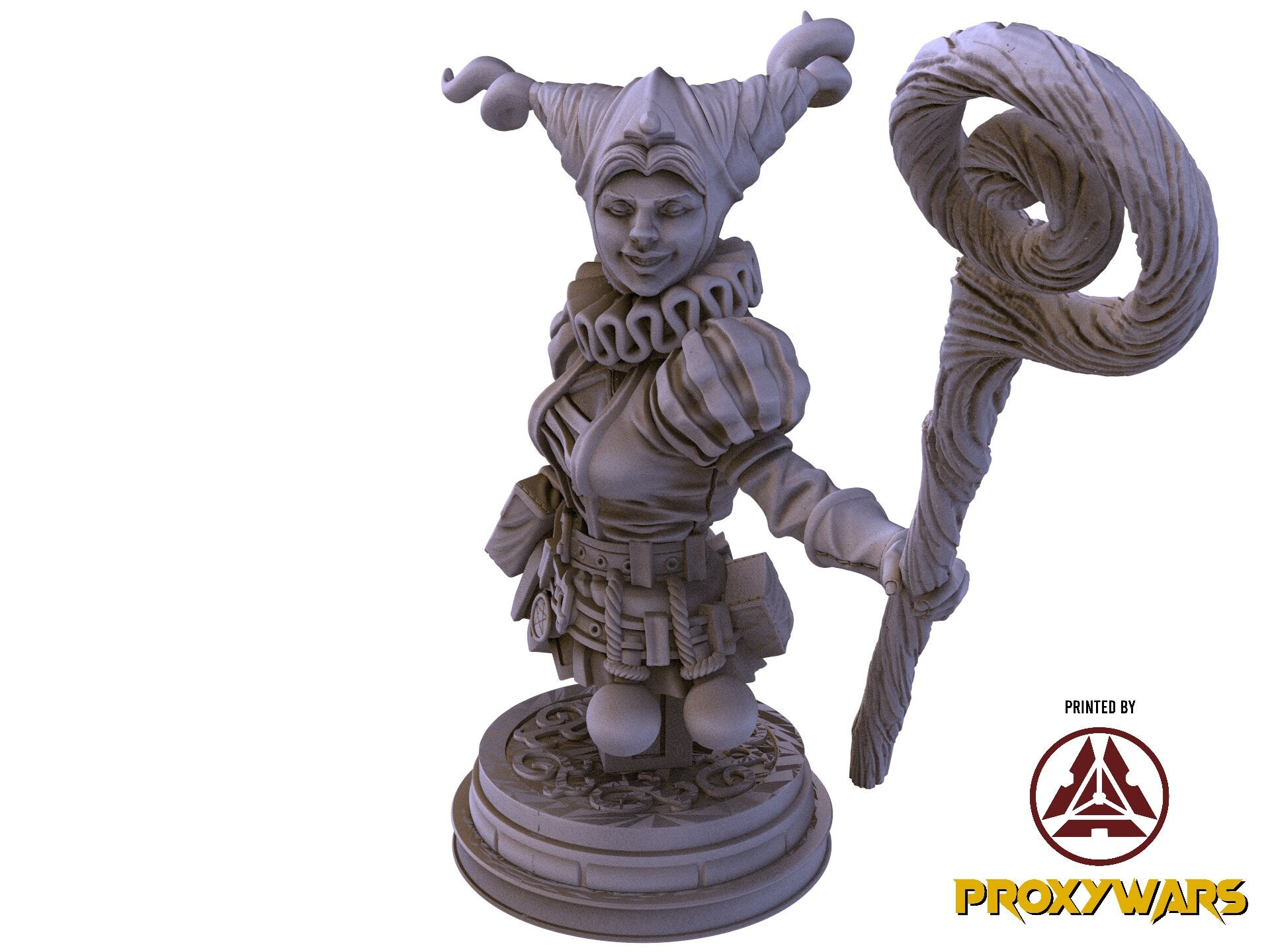 The Crimson Calamity - Bust - Kyera, The Crimson Calamity, The Devoted, Flesh of Gods, for Wargames, Dungeons & Dragons TTRPG