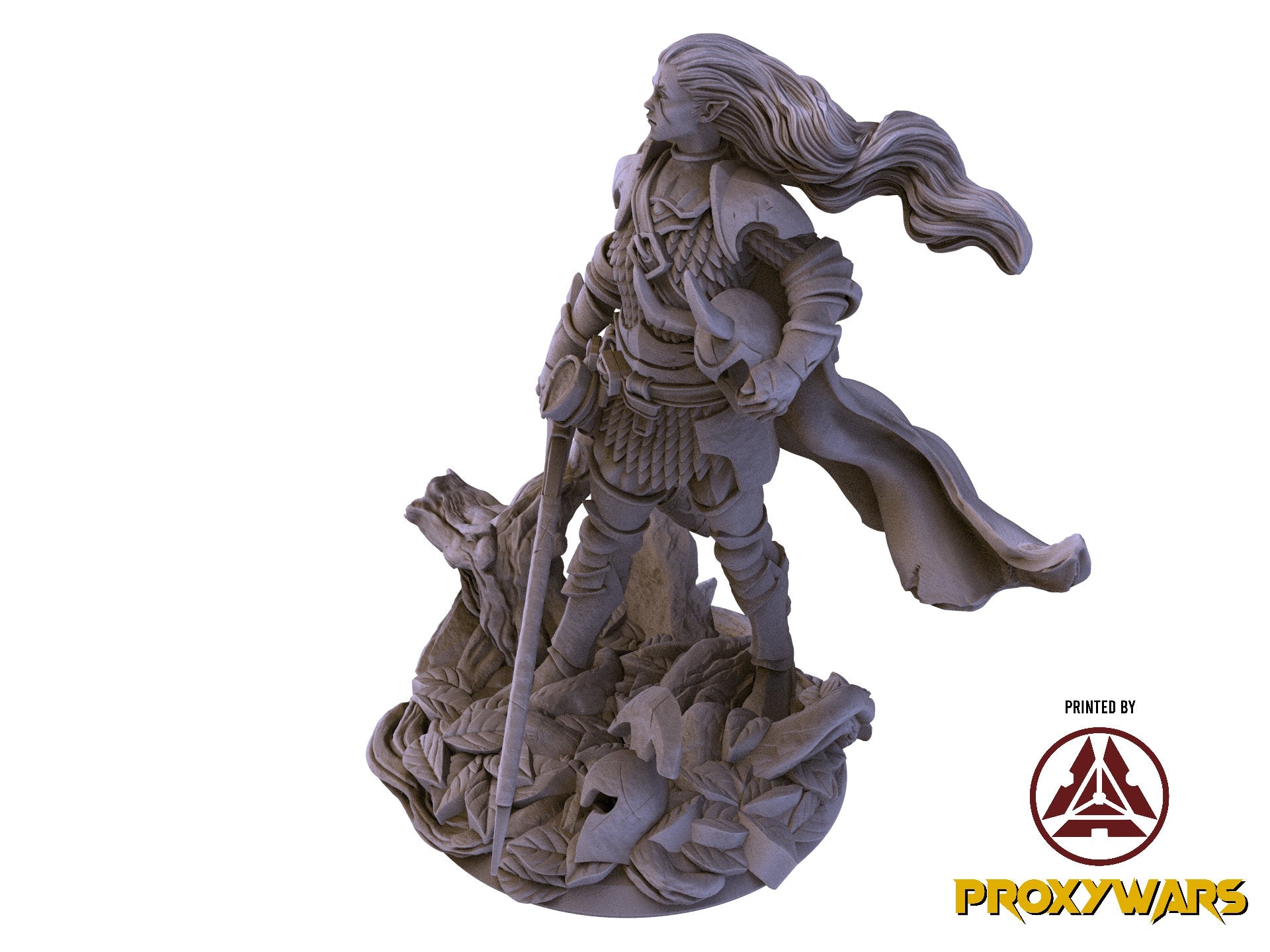 The Crimson Calamity - Enemy - Kyera, 75mm The Two Crimson Calamity, Flesh of Gods, for Wargames, Dungeons & Dragons TTRPG