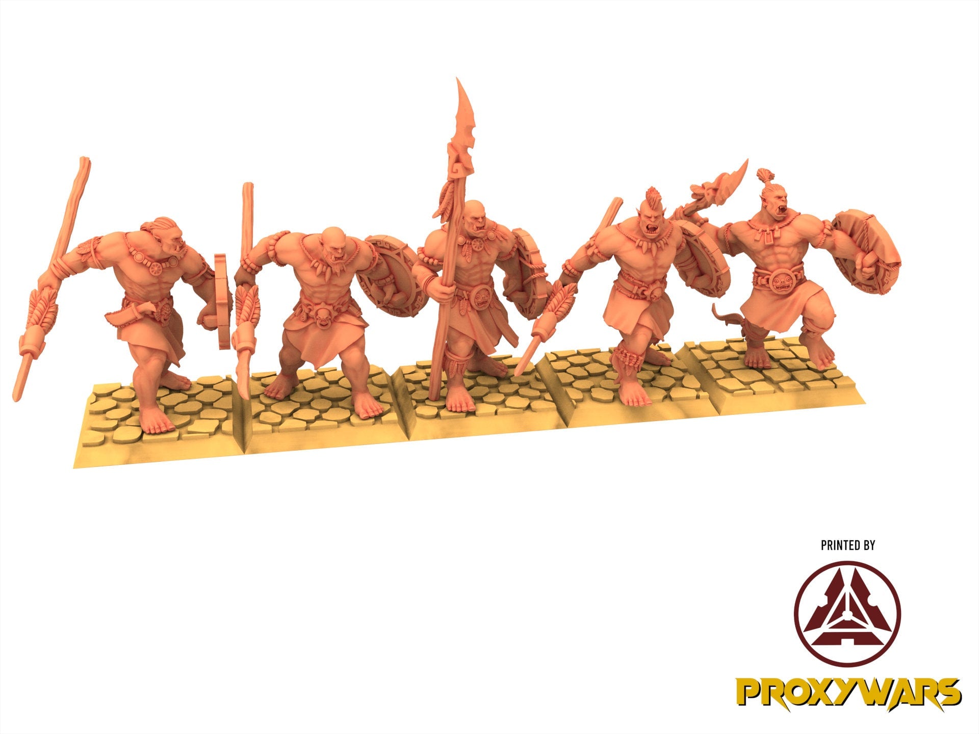 Orc & Goblin - Salanaar Orc Warriors V3, utilisables pour Oldhammer, king of wars, 9th age