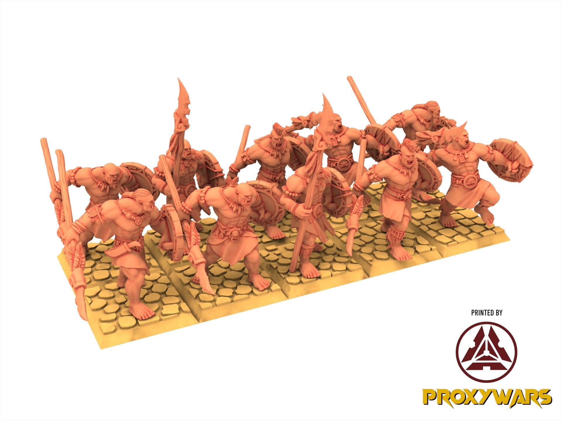 Orc & Goblin - Salanaar Orc Warriors V3, utilisables pour Oldhammer, king of wars, 9th age