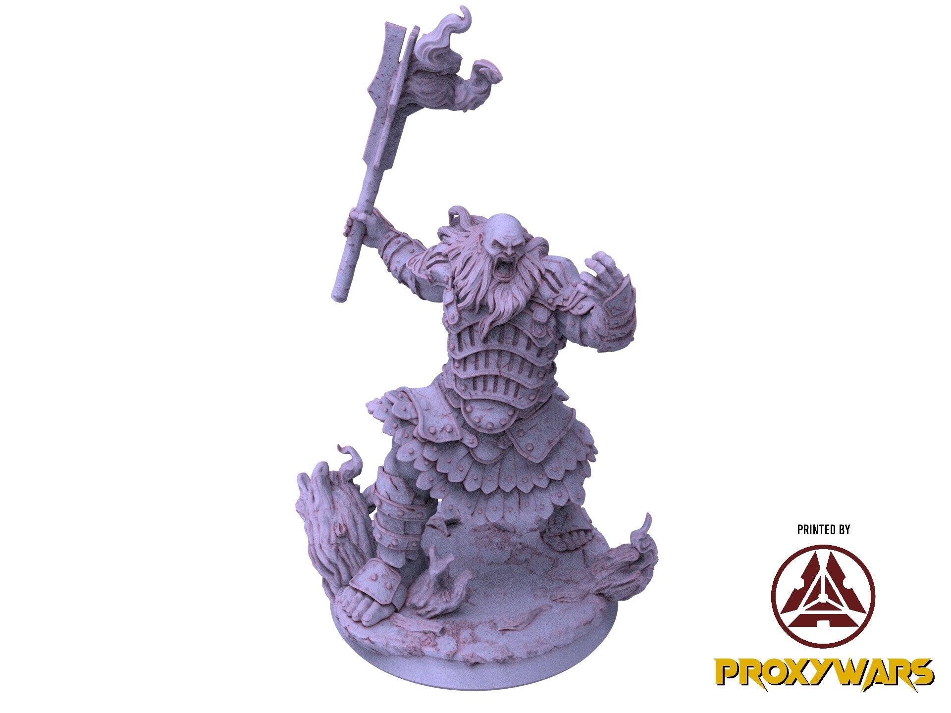 Rage Unbound - Enemy - Krek, The Crimson Cap 25mm, The Nightfall Cult, Ennemy, Flesh of Gods, for Wargames, Dungeons & Dragons TTRPG