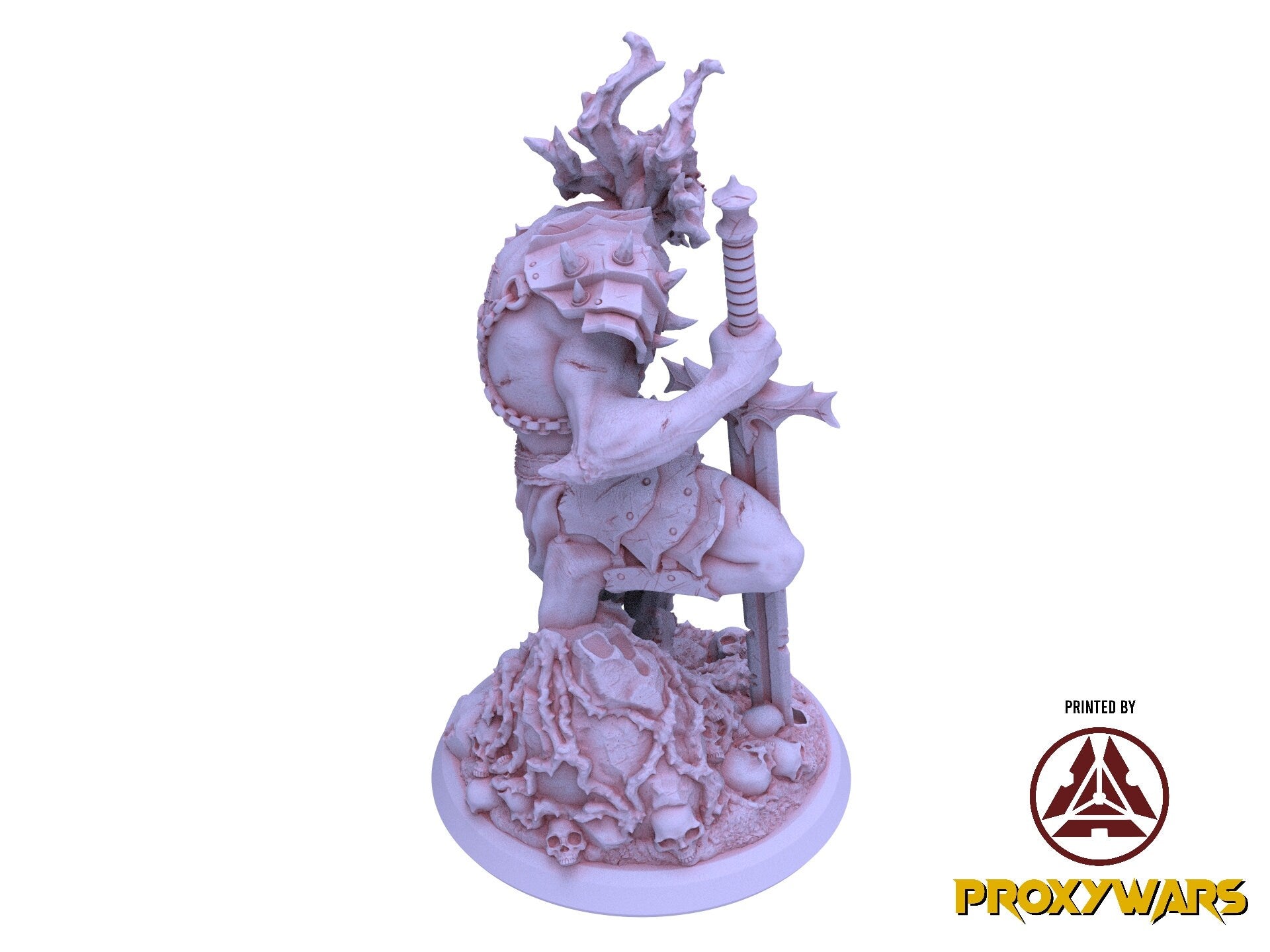 Rage Unbound - Enemy - Ragebound Demon 25mm, The Nightfall Cult, Ennemy, Flesh of Gods, for Wargames, Dungeons & Dragons TTRPG