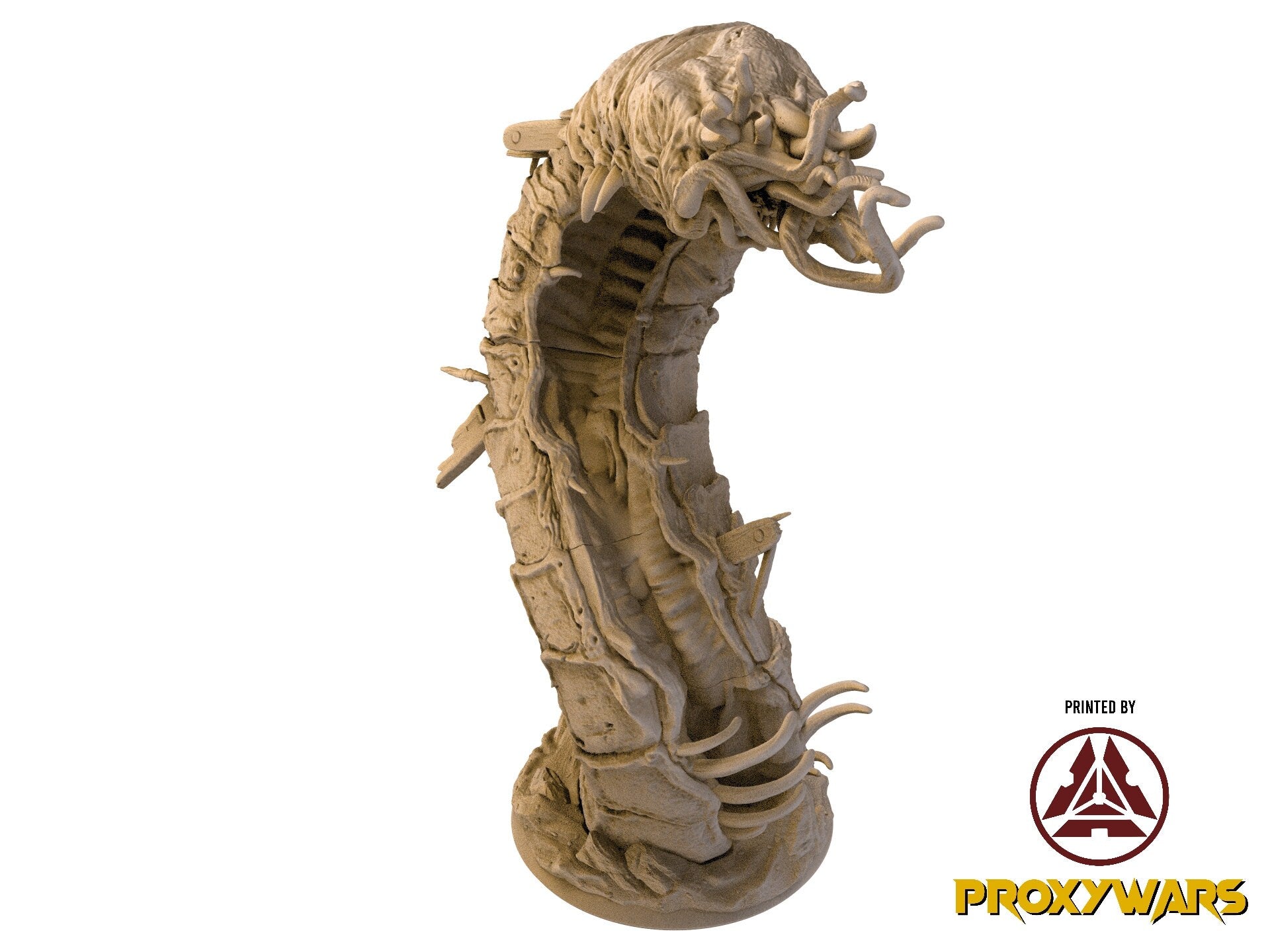 The Silent Sands - Bust - Verx, Hobgoblin Rune Knight, Awakened Shadow Flesh of Gods, for Wargames, Dungeons & Dragons TTRPG