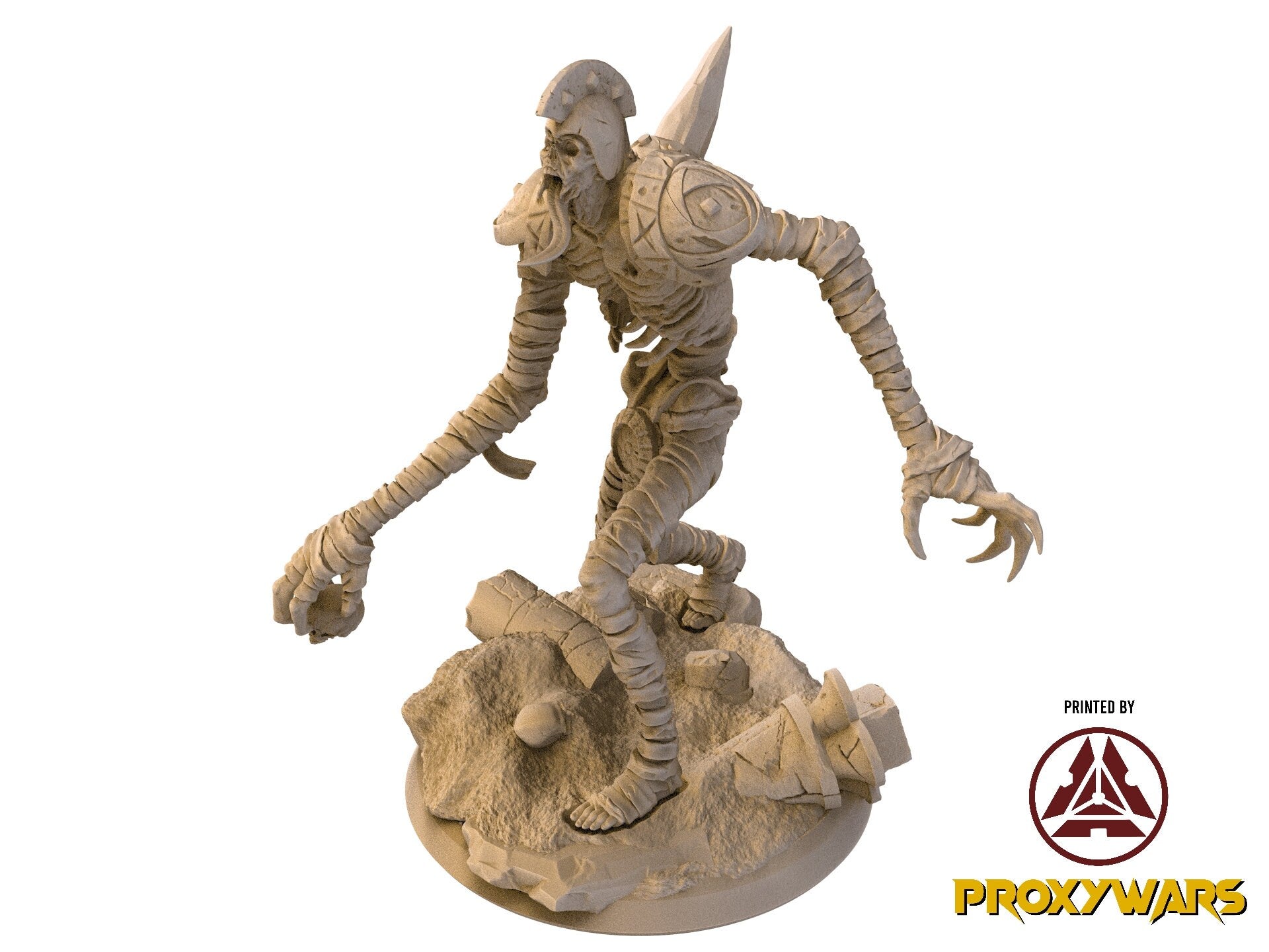 The Silent Sands - Boss - Caravan Devourer (100 mm), Awakened Shadow Flesh of Gods, for Wargames, Dungeons & Dragons TTRPG