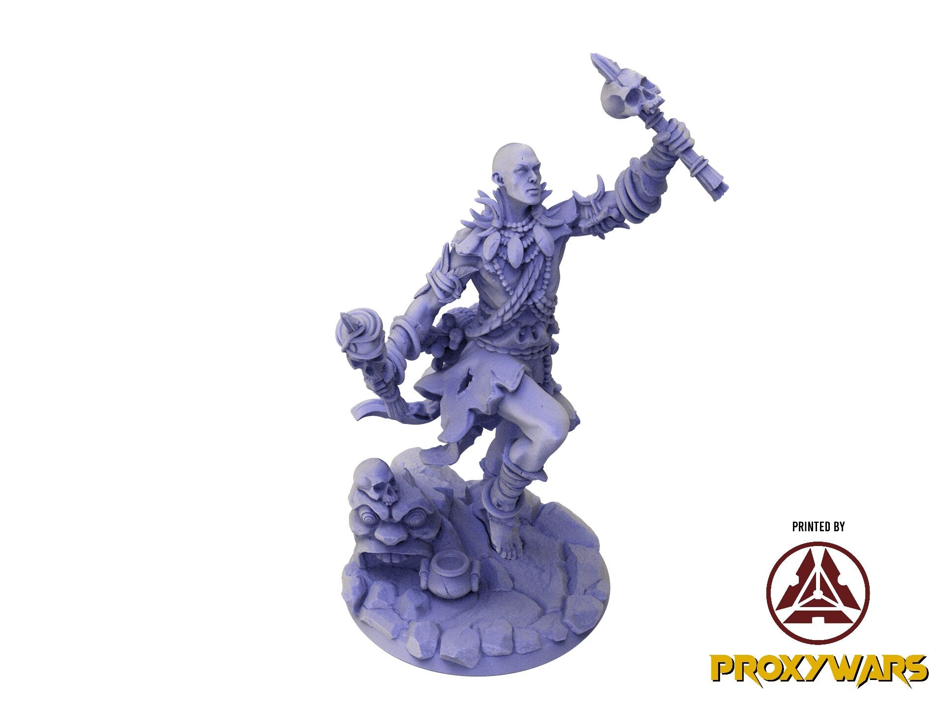A Stormforged Heaven - Enemy - Grimnir, Ravenlord (25 mm), quest for glory, Flesh of Gods, for Wargames, Dungeons & Dragons TTRPG