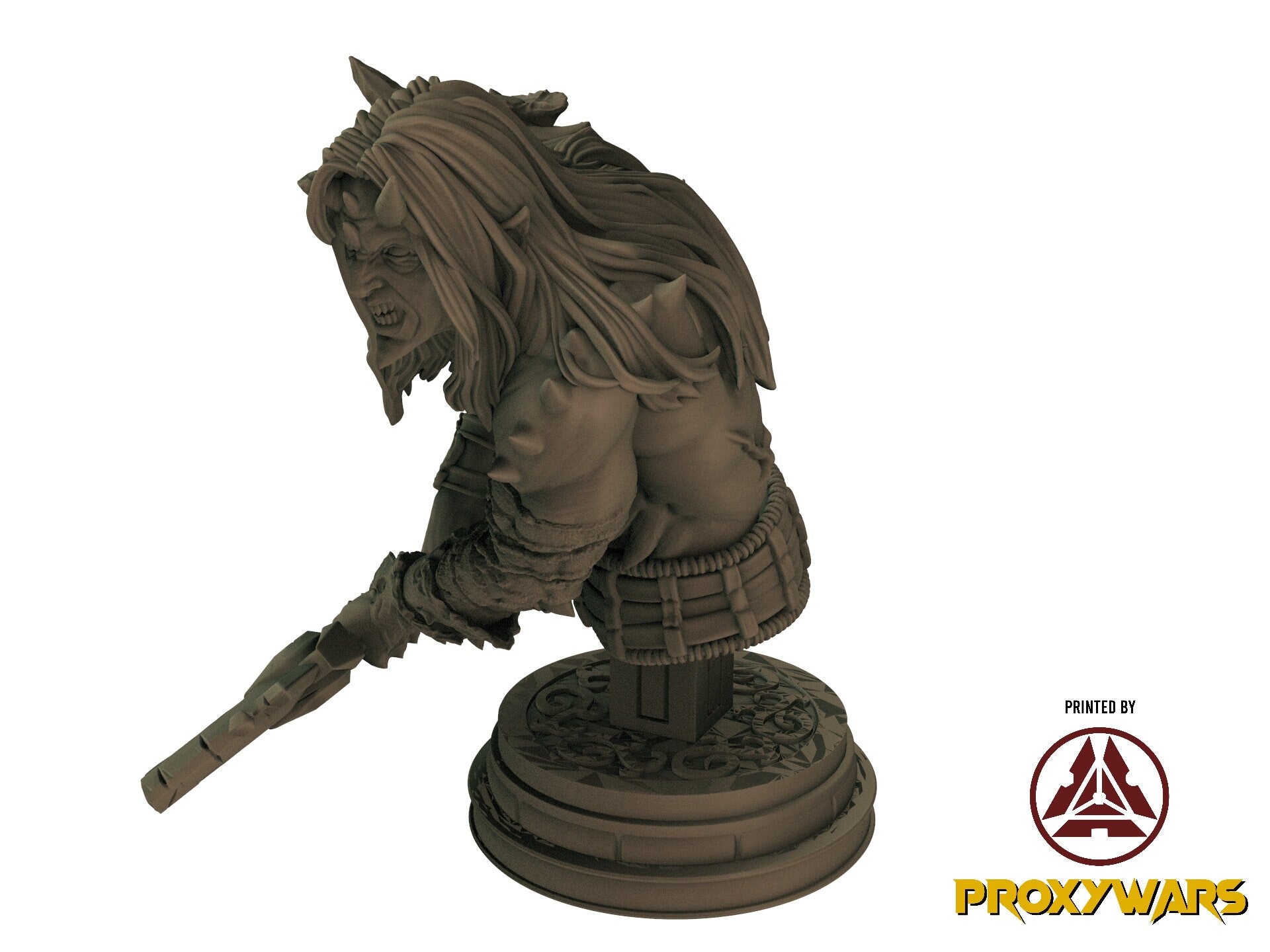 A Stormforged Heaven - Boss - The Blighted Oracle (75 mm), quest for glory, Flesh of Gods, for Wargames, Dungeons & Dragons TTRPG