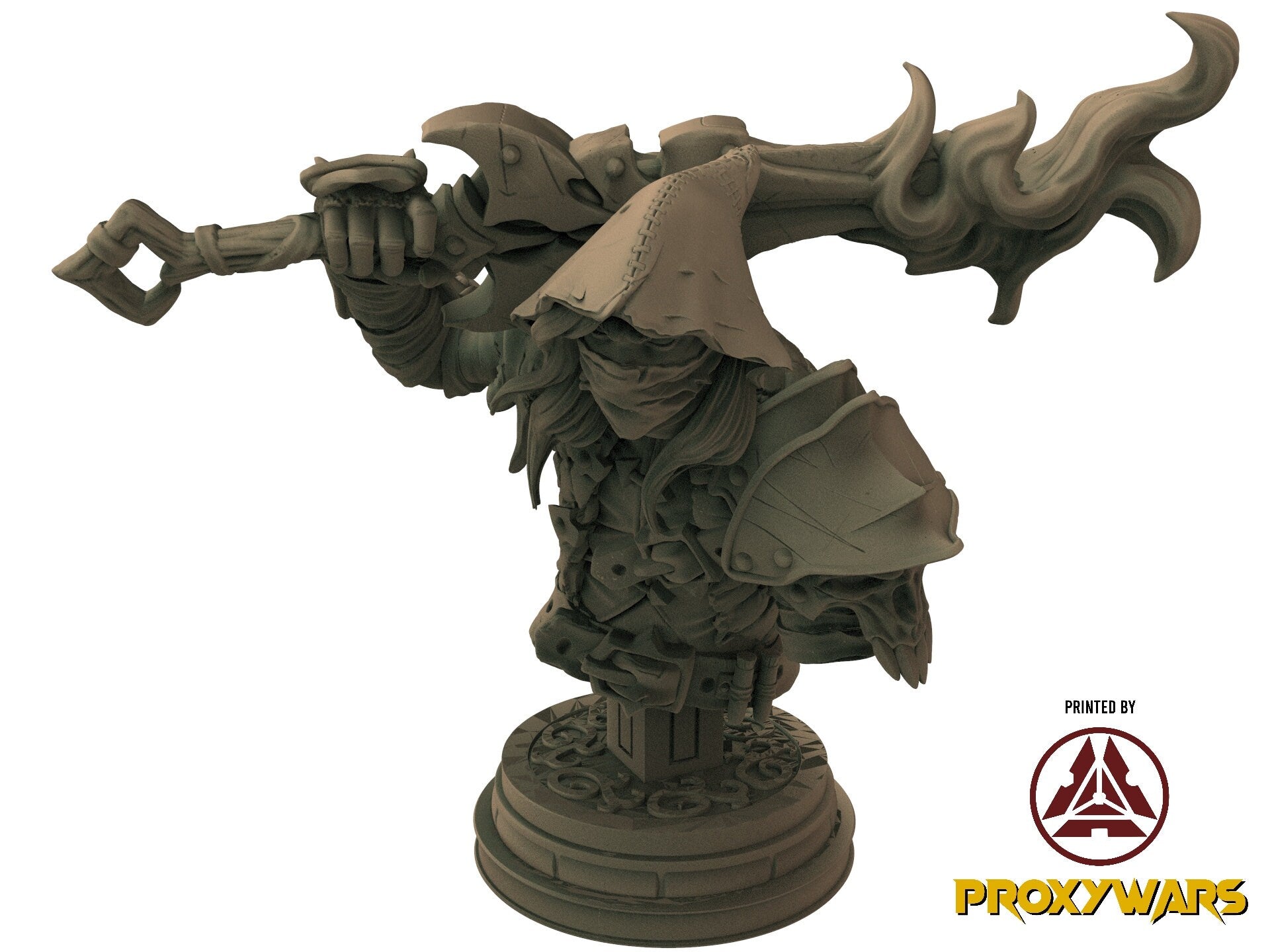 A Stormforged Heaven - Boss - The Blighted Oracle (75 mm), quest for glory, Flesh of Gods, for Wargames, Dungeons & Dragons TTRPG