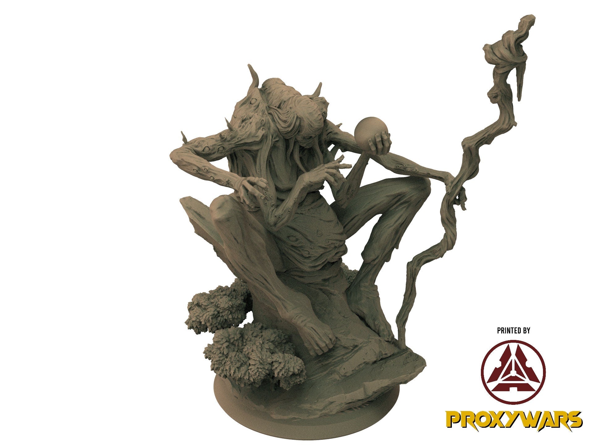 A Stormforged Heaven - Enemy - Elderwood Dragon (75 mm), quest for glory, Flesh of Gods, for Wargames, Dungeons & Dragons TTRPG