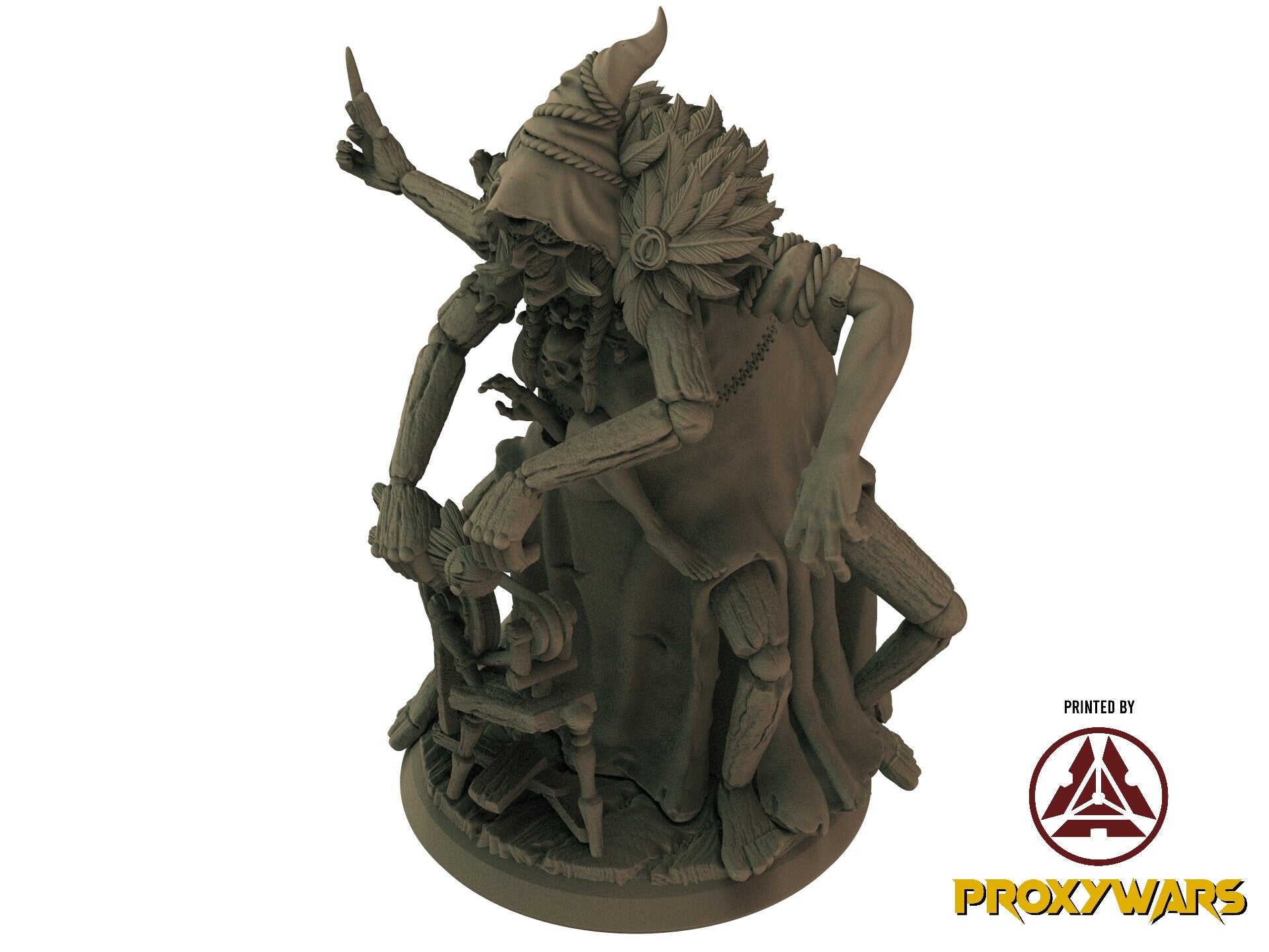 A Stormforged Heaven - Enemy - Dreadowl (50 mm), quest for glory, Flesh of Gods, for Wargames, Dungeons & Dragons TTRPG