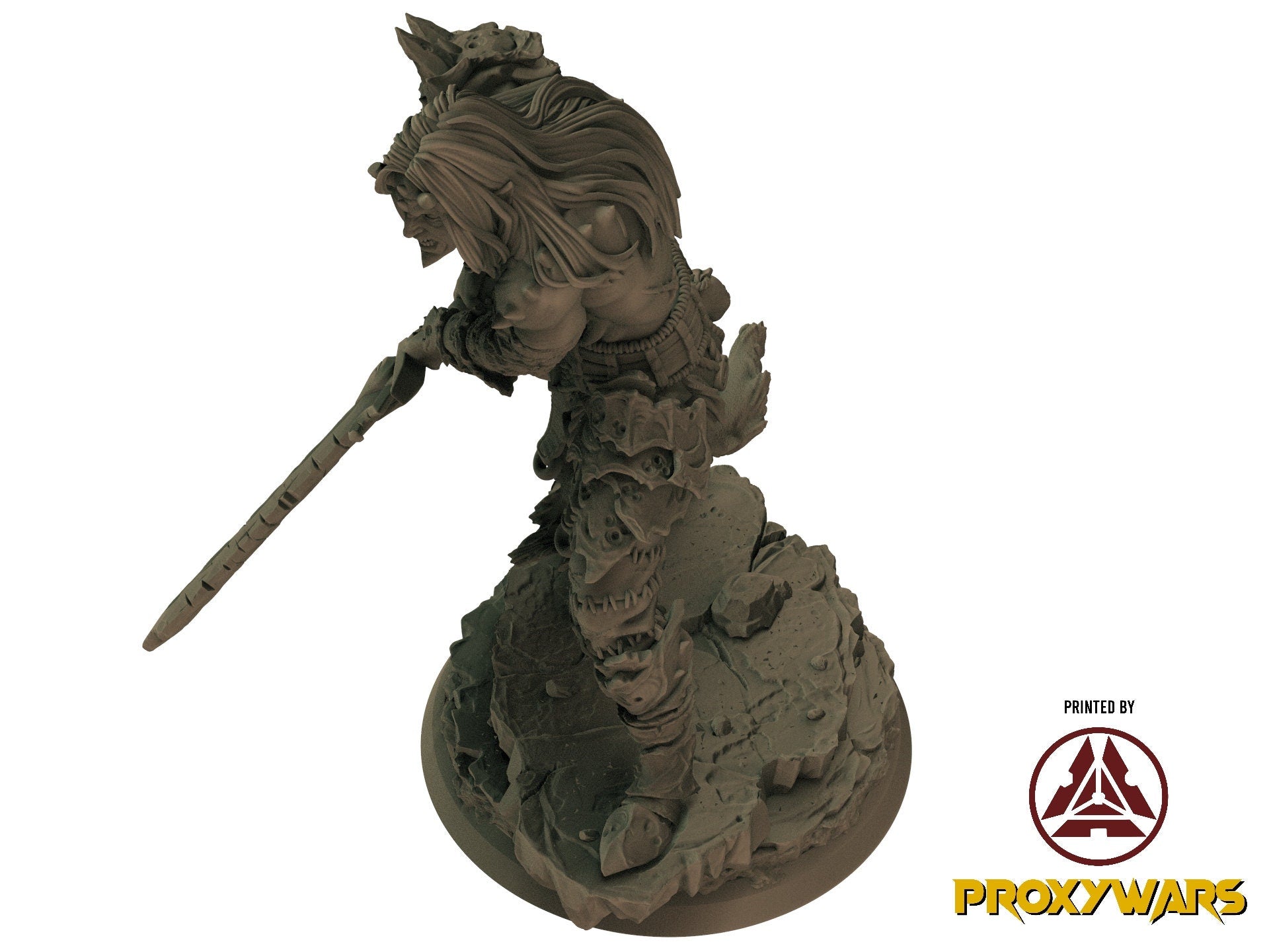 A Stormforged Heaven - Enemy - Thorn Queen (25 mm), quest for glory, Flesh of Gods, for Wargames, Dungeons & Dragons TTRPG
