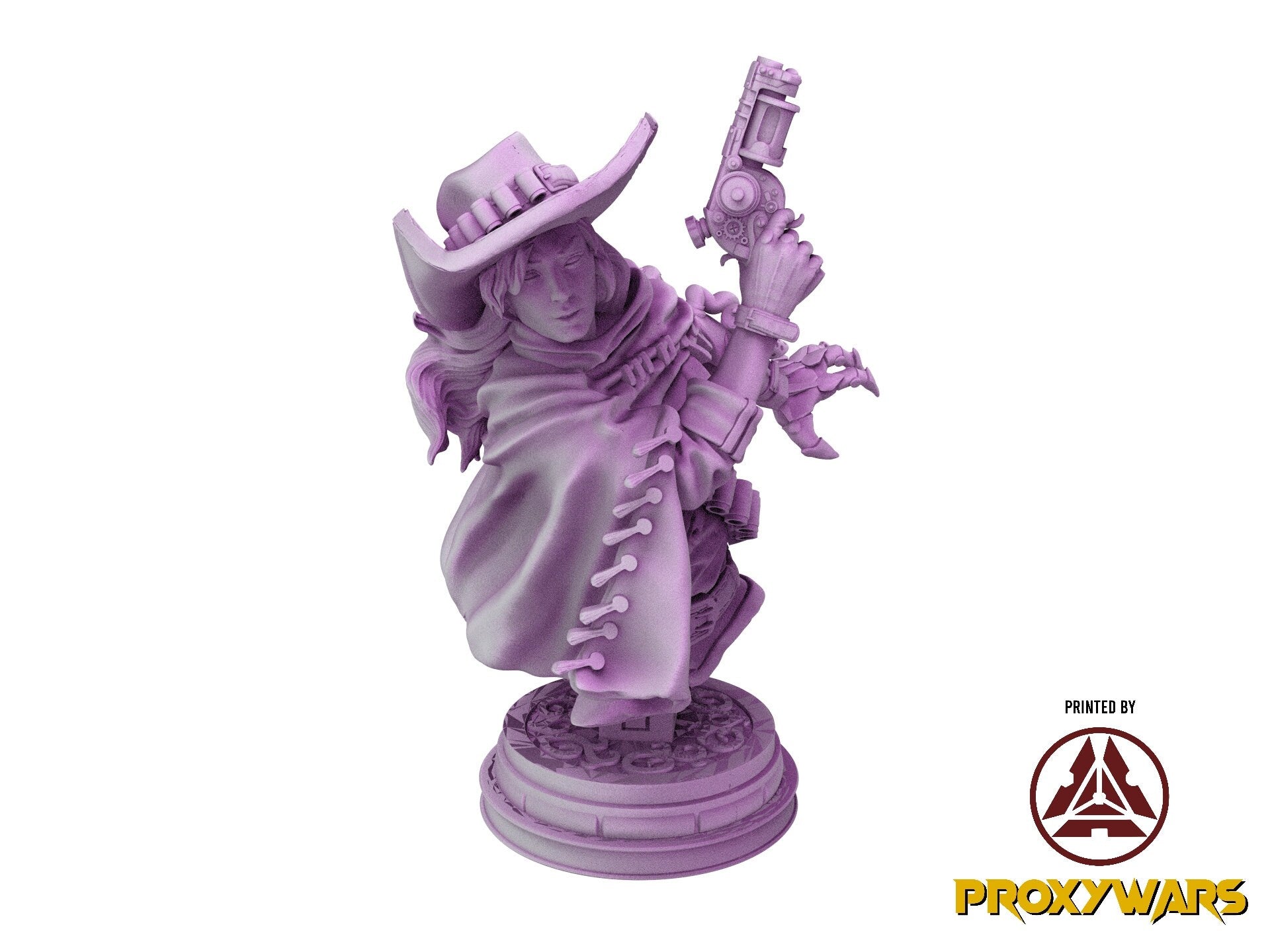 The Untamed Frontier - Bust - Silas Blackthorn, Spectral war, Flesh of Gods, for Wargames, Dungeons & Dragons TTRPG