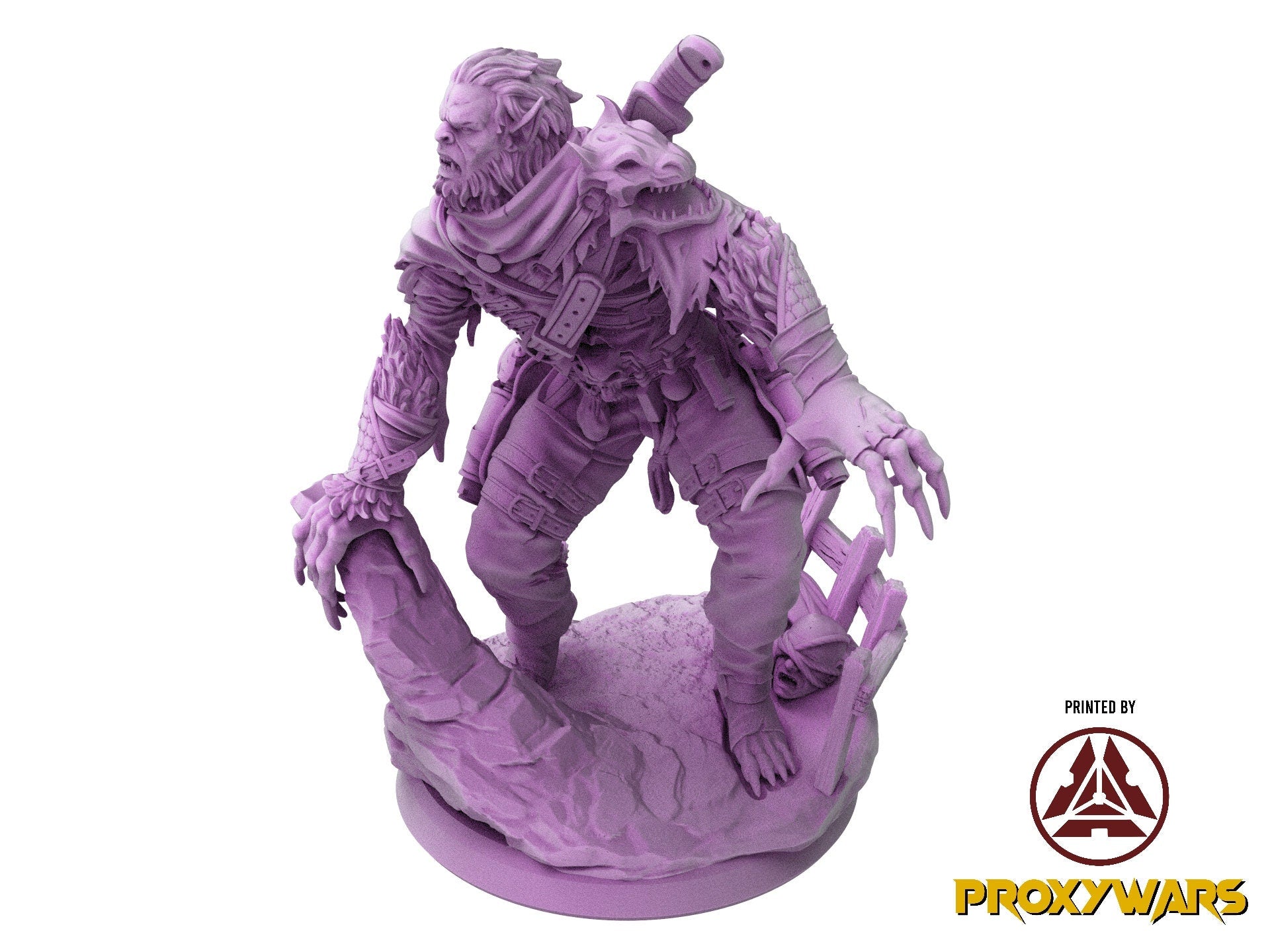 The Untamed Frontier - Bust - Sarkos, The Crimson Sorrow, Spectral war, Flesh of Gods, for Wargames, Dungeons & Dragons TTRPG