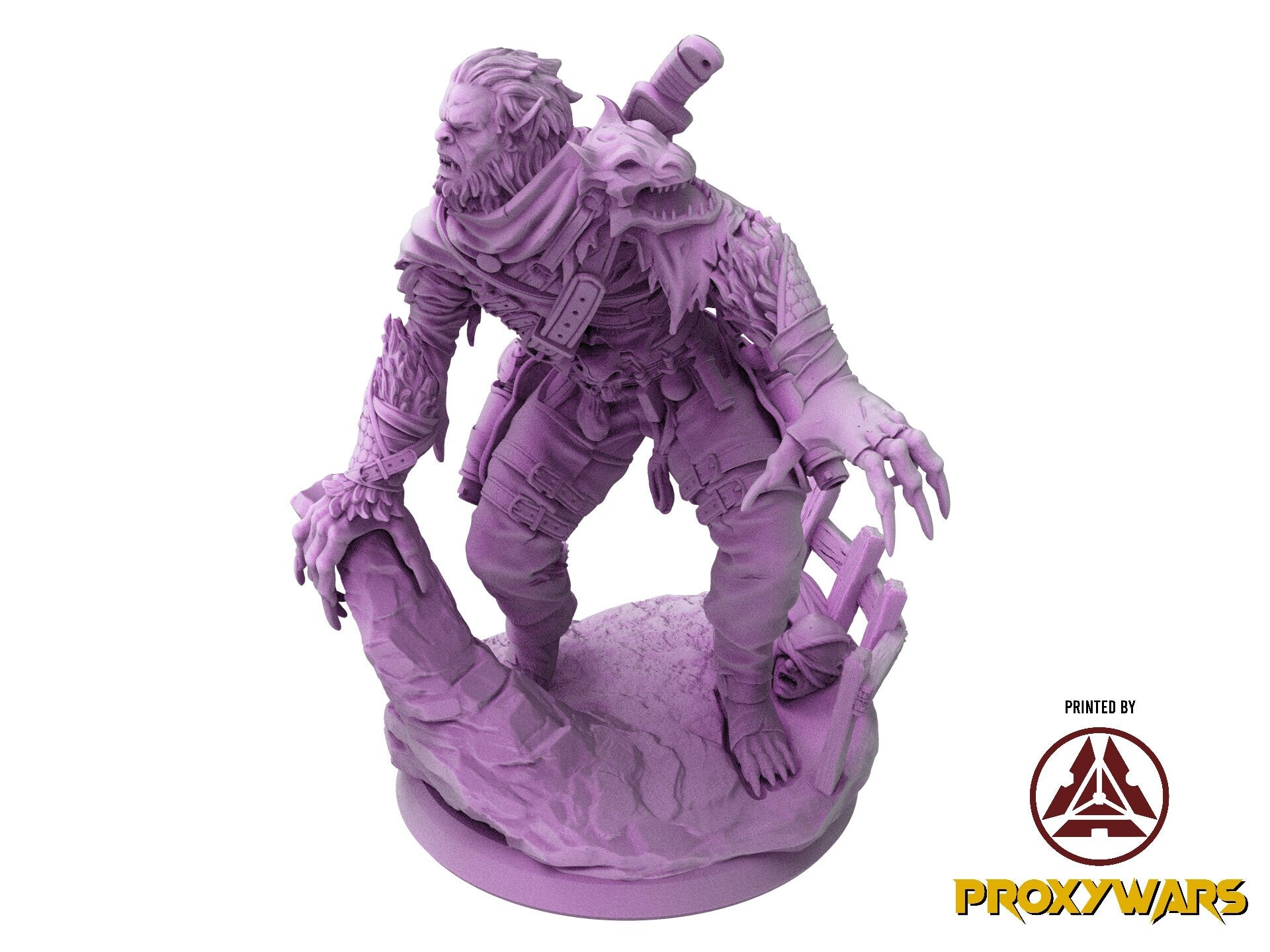 The Untamed Frontier - Bust - Silas Blackthorn, Spectral war, Flesh of Gods, for Wargames, Dungeons & Dragons TTRPG