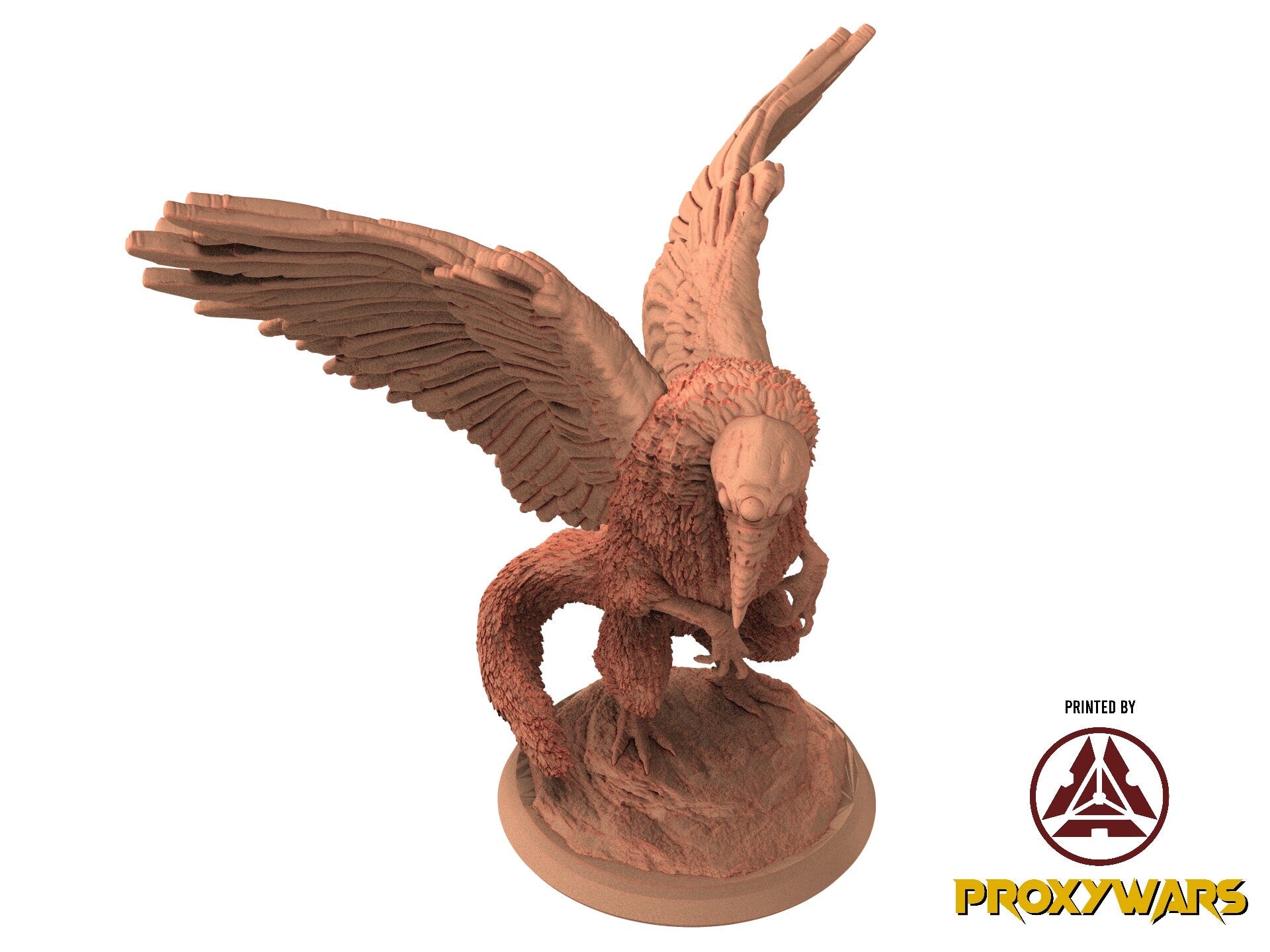 The Cursed Words - Monster - Walking Crow 02, Shadowy Cults, Ennemy, Flesh of Gods, for Wargames, Dungeons & Dragons TTRPG