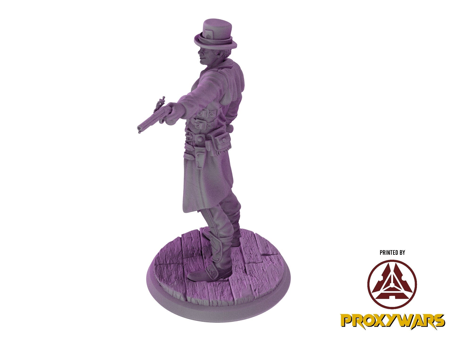 The Untamed Frontier - Enemy - Silas Blackthorn (Medium - 25 mm), Flesh of Gods, for Wargames, Dungeons & Dragons TTRPG
