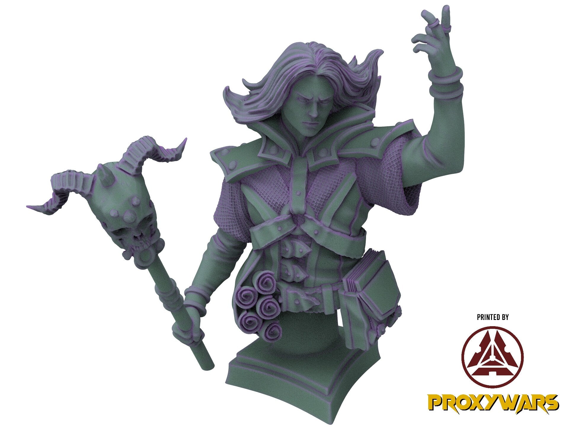 The Underground Experiment - Bust - Flame Demon, unleash horrors, Flesh of Gods, for Wargames, Dungeons & Dragons TTRPG