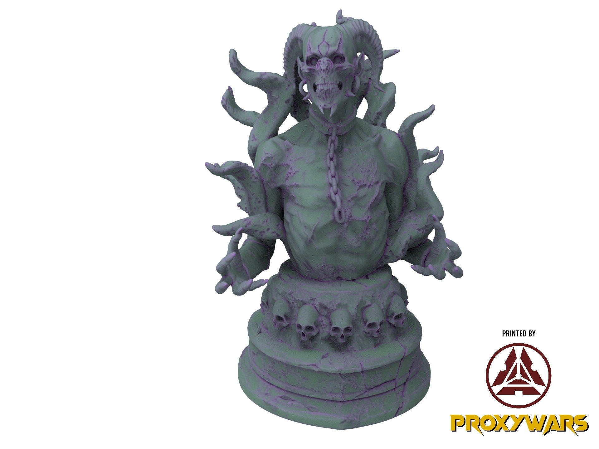 The Underground Experiment - Bust - Dark Wizard, unleash horrors, Flesh of Gods, for Wargames, Dungeons & Dragons TTRPG