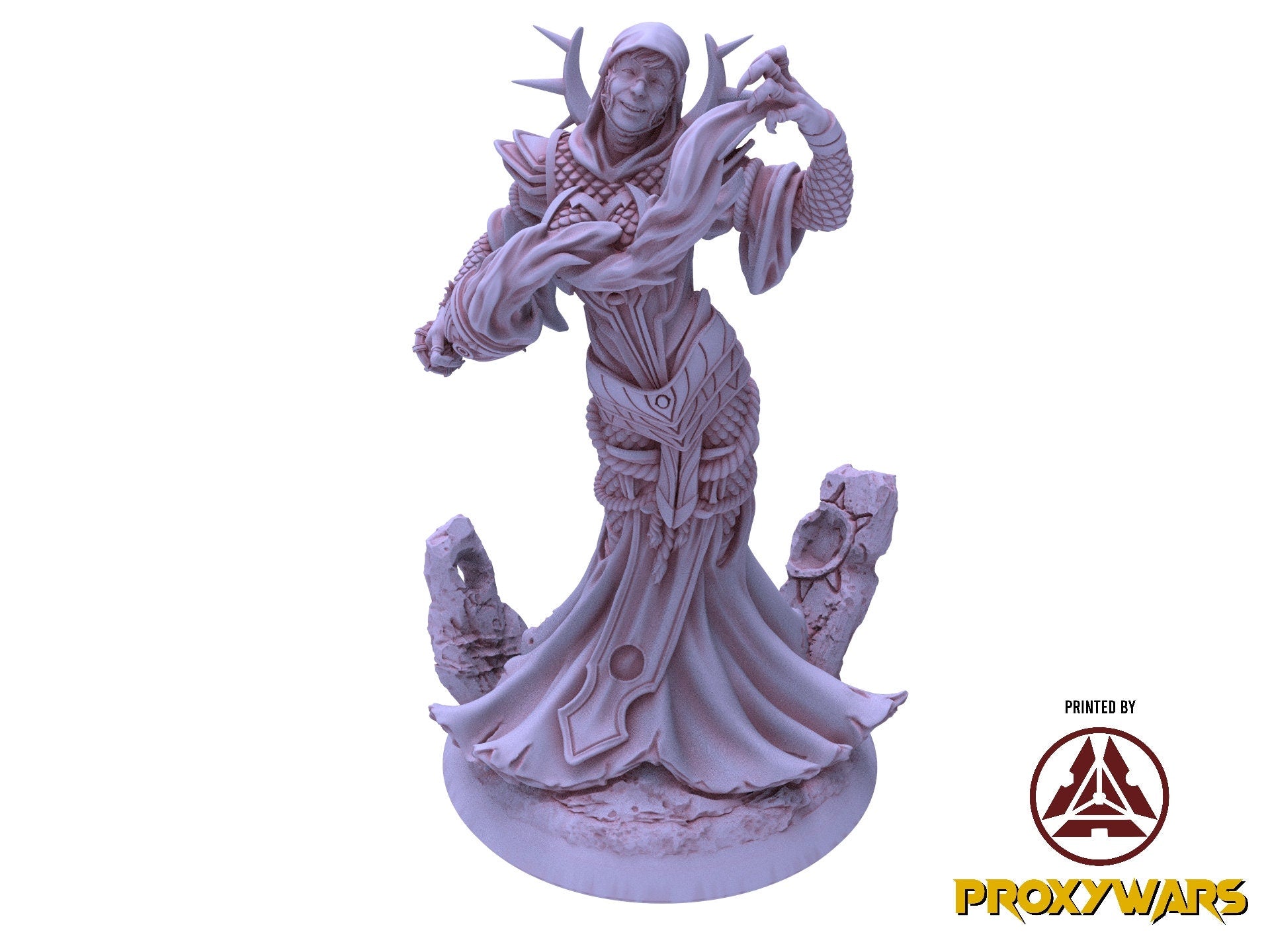 Shadowbound Knights - Keldorn, Sun's Vanguard 75mm, The Nightfall Cult, Hero, Flesh of Gods, for Wargames, Dungeons & Dragons TTRPG