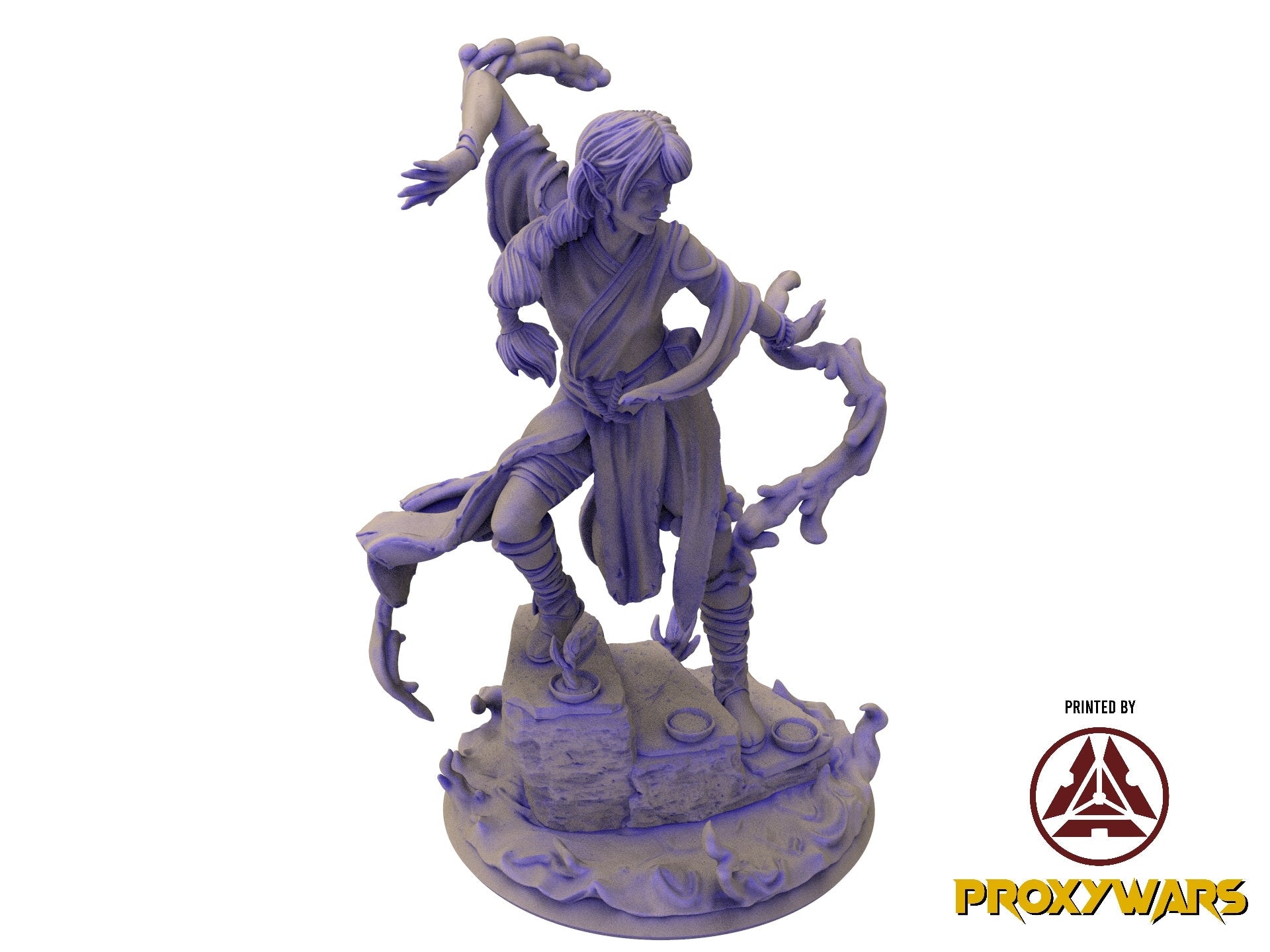 The Eternal Storm - Hero - Cassius 'Luck Charmer' (75 mm), quest for glory, Flesh of Gods, for Wargames, Dungeons & Dragons TTRPG